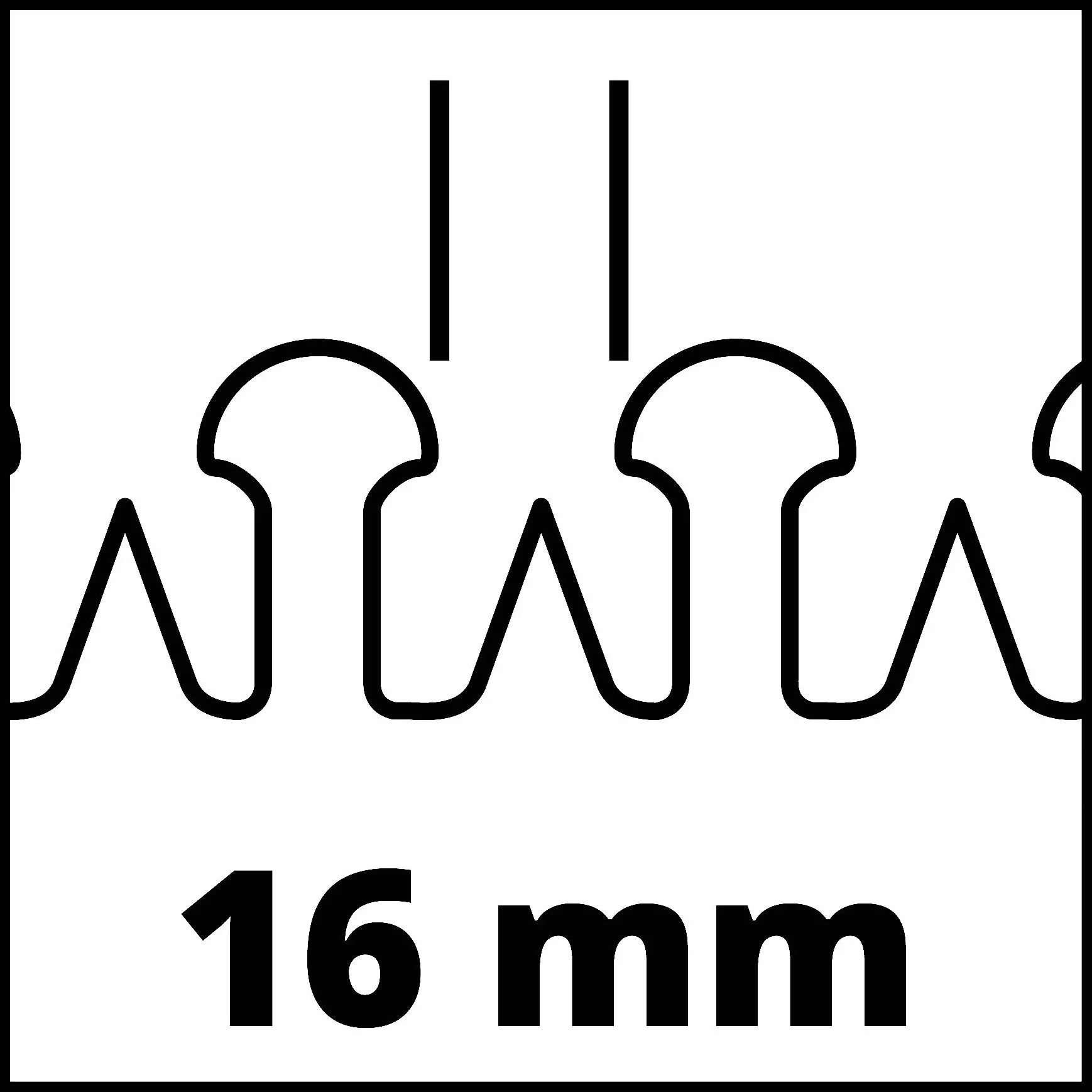 Oryginalna nasadka do nożyc do żywopłotu Einhell (akcesoria do sekatora wysięgnikowego, pasuje do sekatora akumulatorowego GE-LC 18 Li T, długość cięcia 40 cm, odstęp między zębami 16 mm)