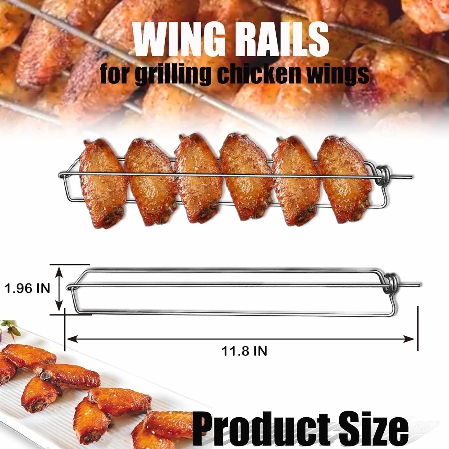 szpikulce ze stali, YouXiaor 4 szt. szpikulce do grilla, szpikulce do grilla, szpikulce do grilla, długie szpikulce do grillowania, grillowania, mięsa, warzyw BBQ Stick