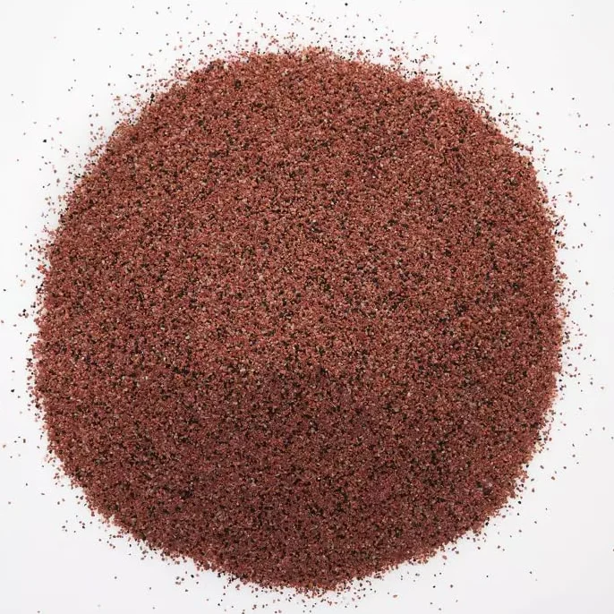HAPPET Czerwono-Czarny Piasek do Terrarium 5 kg – Naturalny, Średnioziarnisty Piasek 0.8–1.0 mm, Idealny dla Gadów i Bezkręgowców Pustynnych