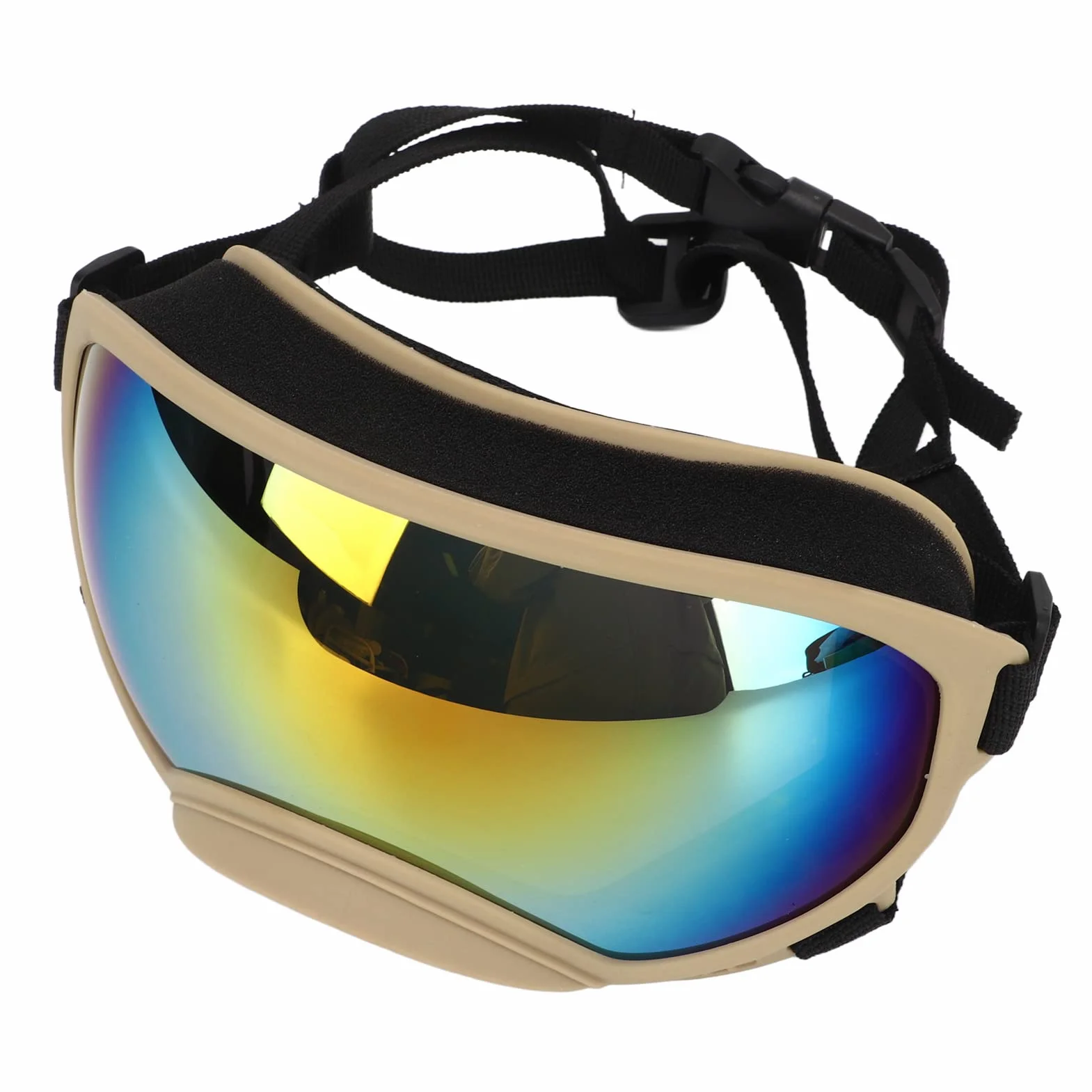 Okulary dla psa, Anti UV Winproof Dog Puppy Sunglasses with Adjustable Strap Lightweight Pets Ski Goggles for Dogs Eyes Protection Outdoor Eyewear for Medium Small Dogs