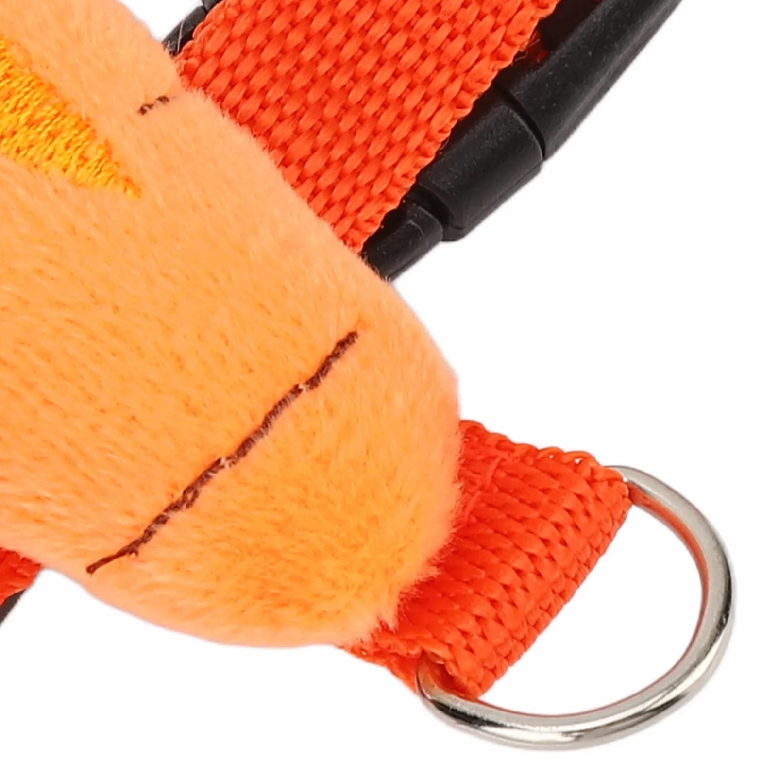 Smycz dla królików ze stali nierdzewnej Nylon FUWE Marchewka (M)