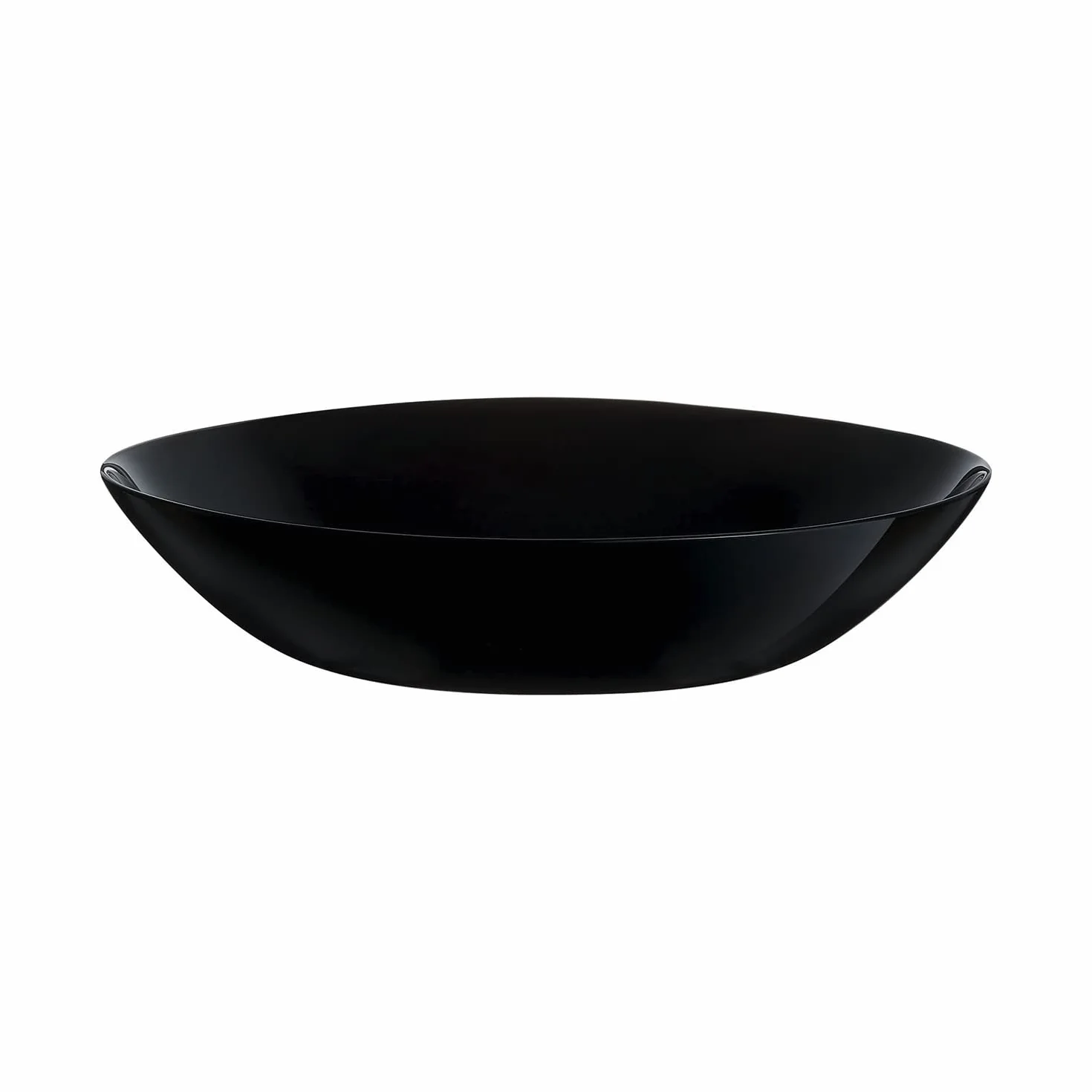 Luminarc Zestaw naczyń ze szkła Arcopal Zelie Black, 12 sztuk, 4-osobowy, czarny