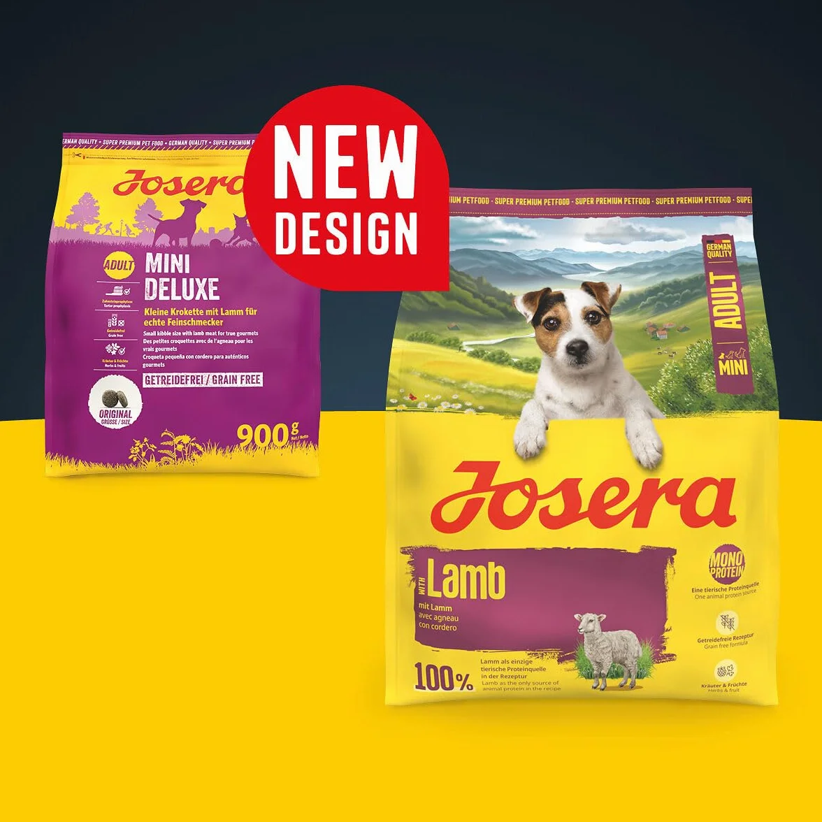 JOSERA Mini jagnięcina sucha karma dla dorosłych psów małych ras 3 kg