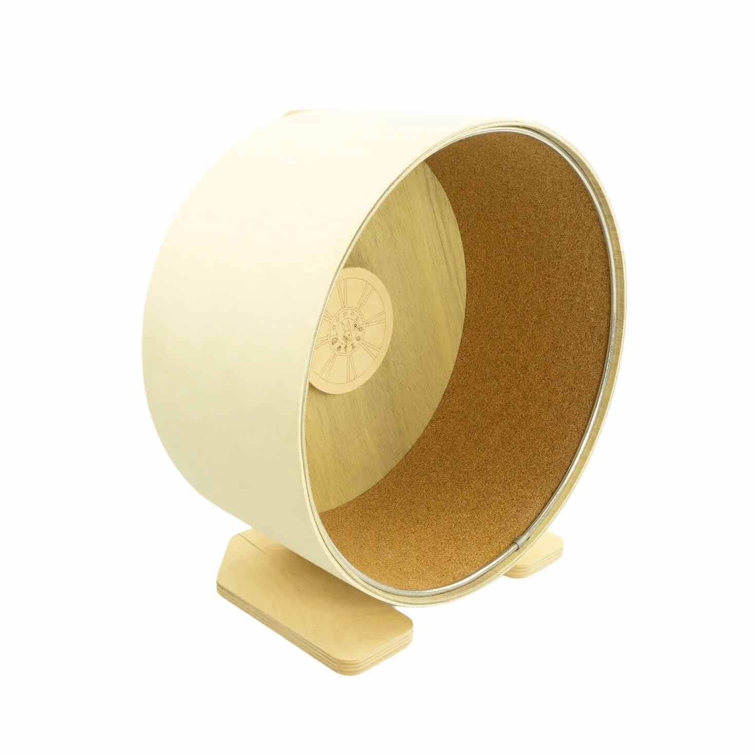 Getzoo Koło korkowe 33 cm z metalową wkładką i wymienną wkładką z korka dla gryzoni