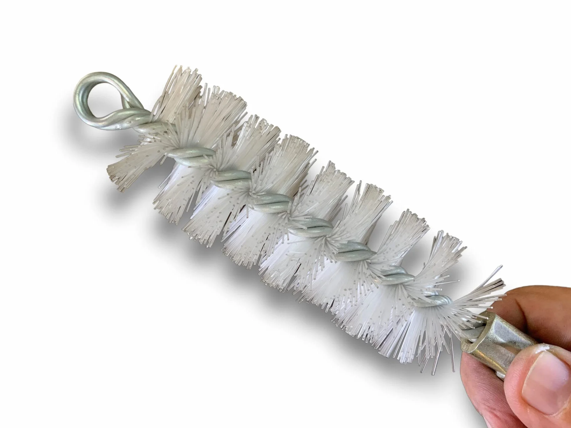 Zestaw szczotek do rur PRO NYLON Ø 35 mm | 1 drążek sztywny 100 cm + przedłużacz 100 cm + 1 elastyczny pręt 80 cm + 1 fretka kablowa 7 metrów | Złączka M12*175 | Szczotka do czyszczenia rur | Kibros 41SCN35TF