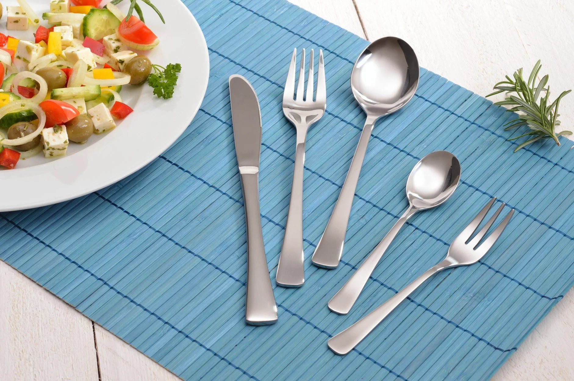 GRÄWE® 6 x widelec do ciasta ze stali nierdzewnej, seria Würzburg