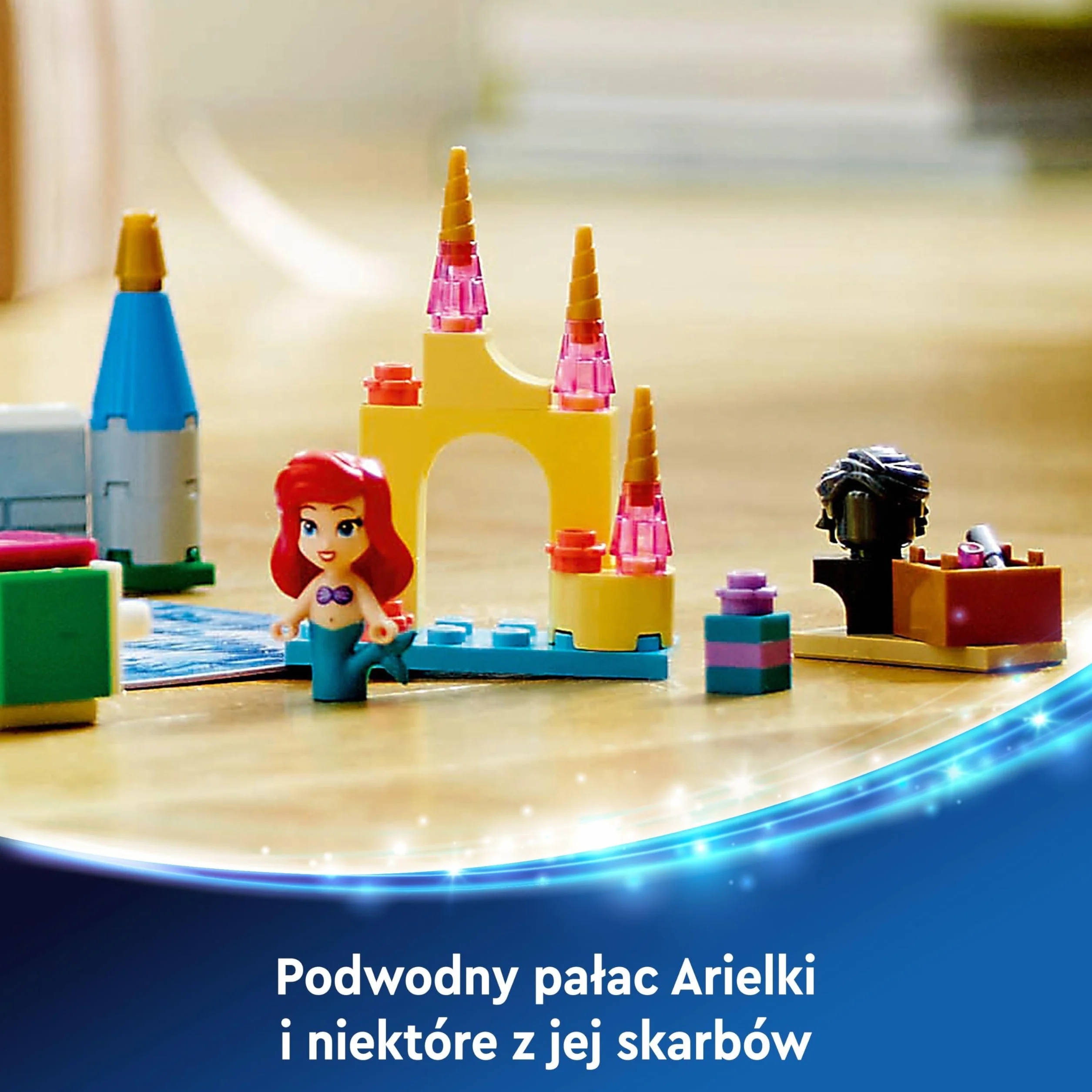 LEGO │ Disney Princess Kalendarz adwentowy na 2024 rok, Zabawka dla Dziecka do Zbudowania z 5 Mikrolaleczkami, Pomysł na Prezent dla 5-latki, dla Dziewczynki, na Mikołajki i na Święta, 43253