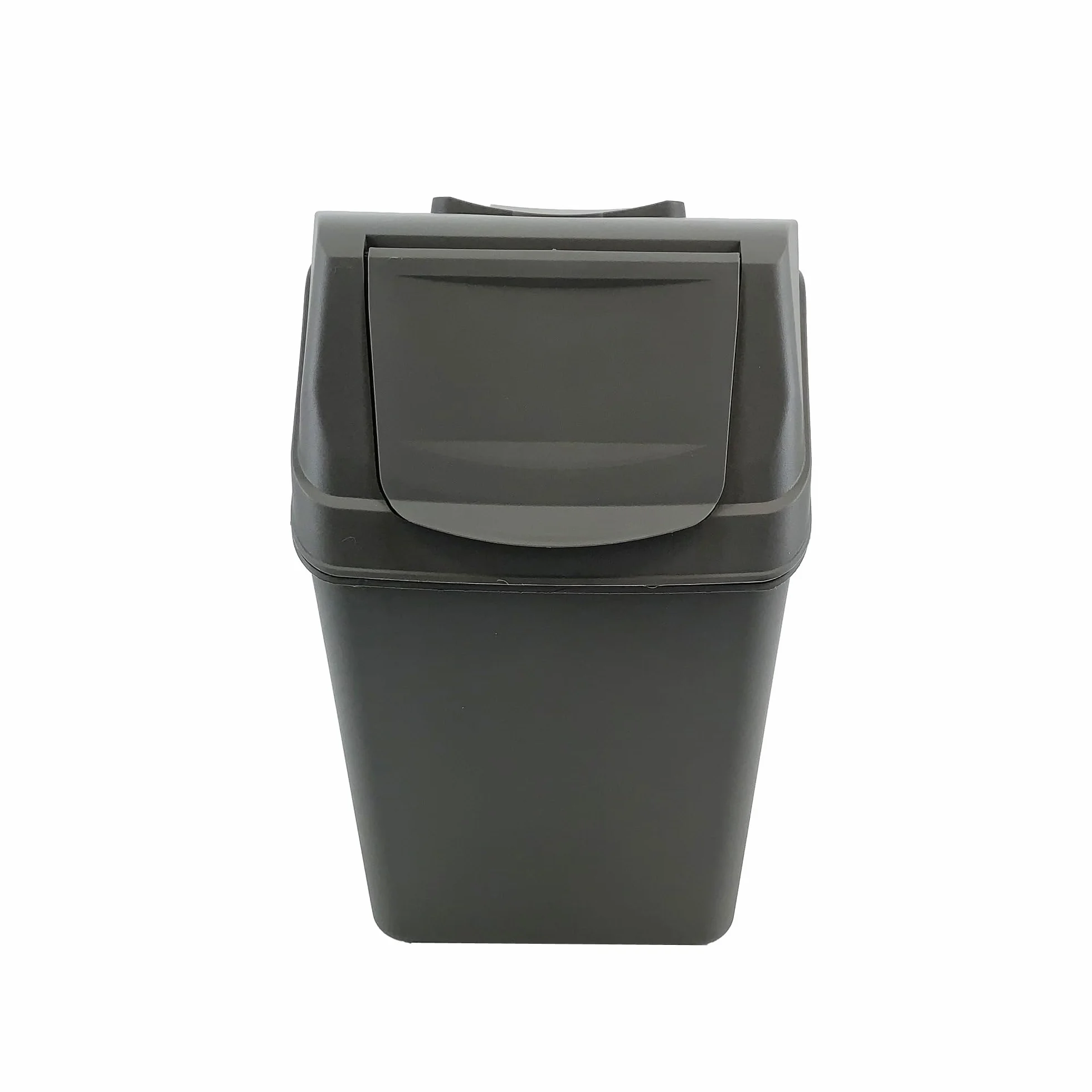 Prosperplast Zestaw 3 pojemników na recykling o pojemności 60 litrów przegródek w kolorze szarym 39x23x33 cm