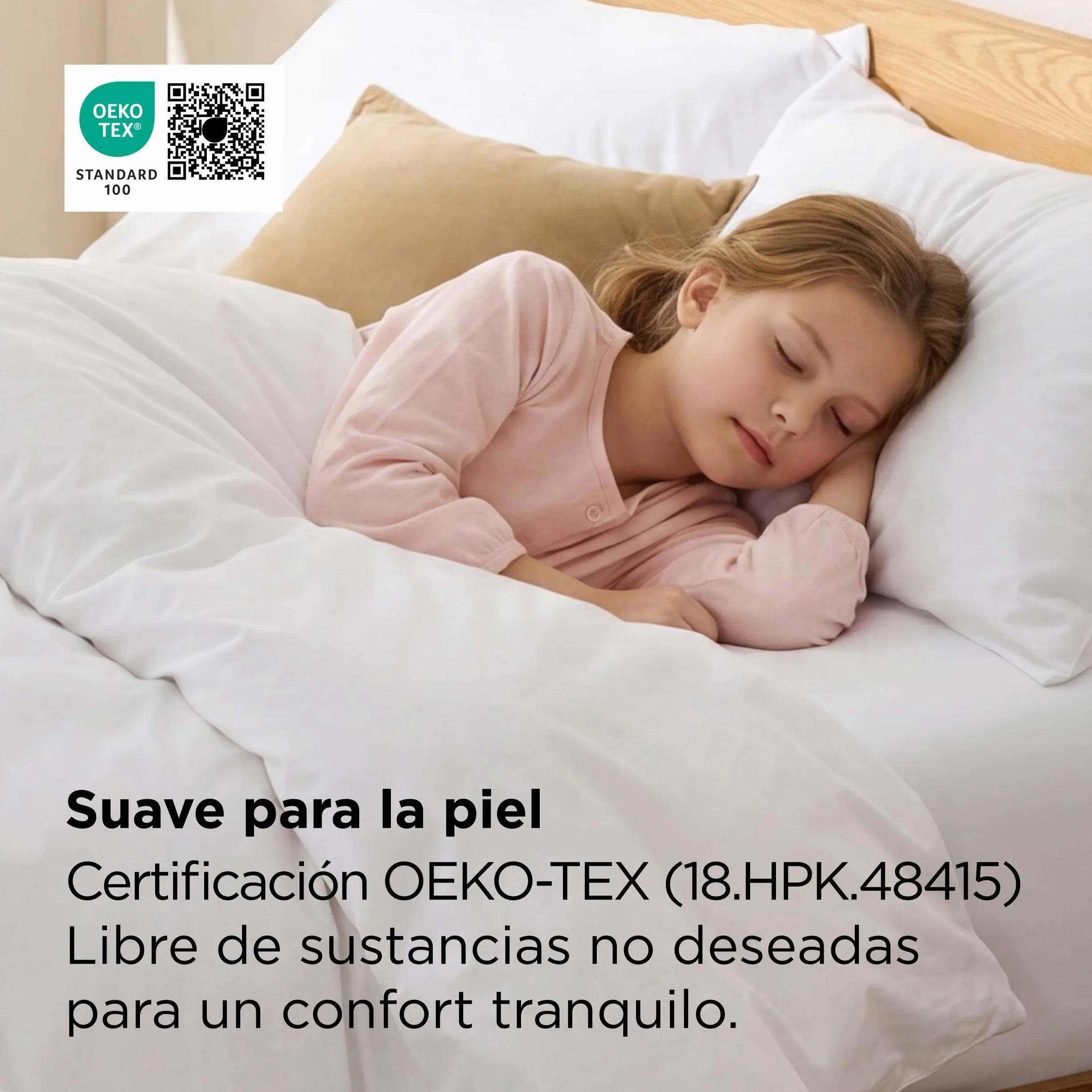 BEDSURE Pościel bawełniana 260 x 240 cm, biała, 1 poszwa na kołdrę 260 x 240 cm + 1 poszewka na poduszkę 50 x 75 cm, komplet pościeli Öko-Tex, kolor biały, z zamkiem błyskawicznym