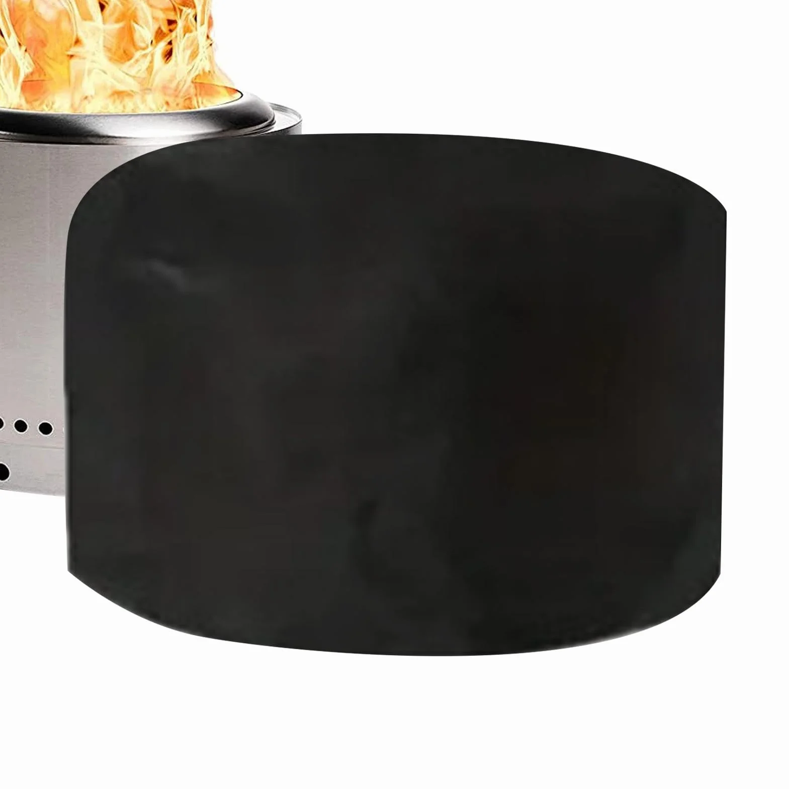 Pokrowiec na palenisko, 210d Oxford Fire Pit Cover Round Fire Pit Cover, 210d Oxford Round Fire Pit Cover Waterproof do kominka zewn?trznego, , palenisko do u?ytku na zewn?trz, grillowania