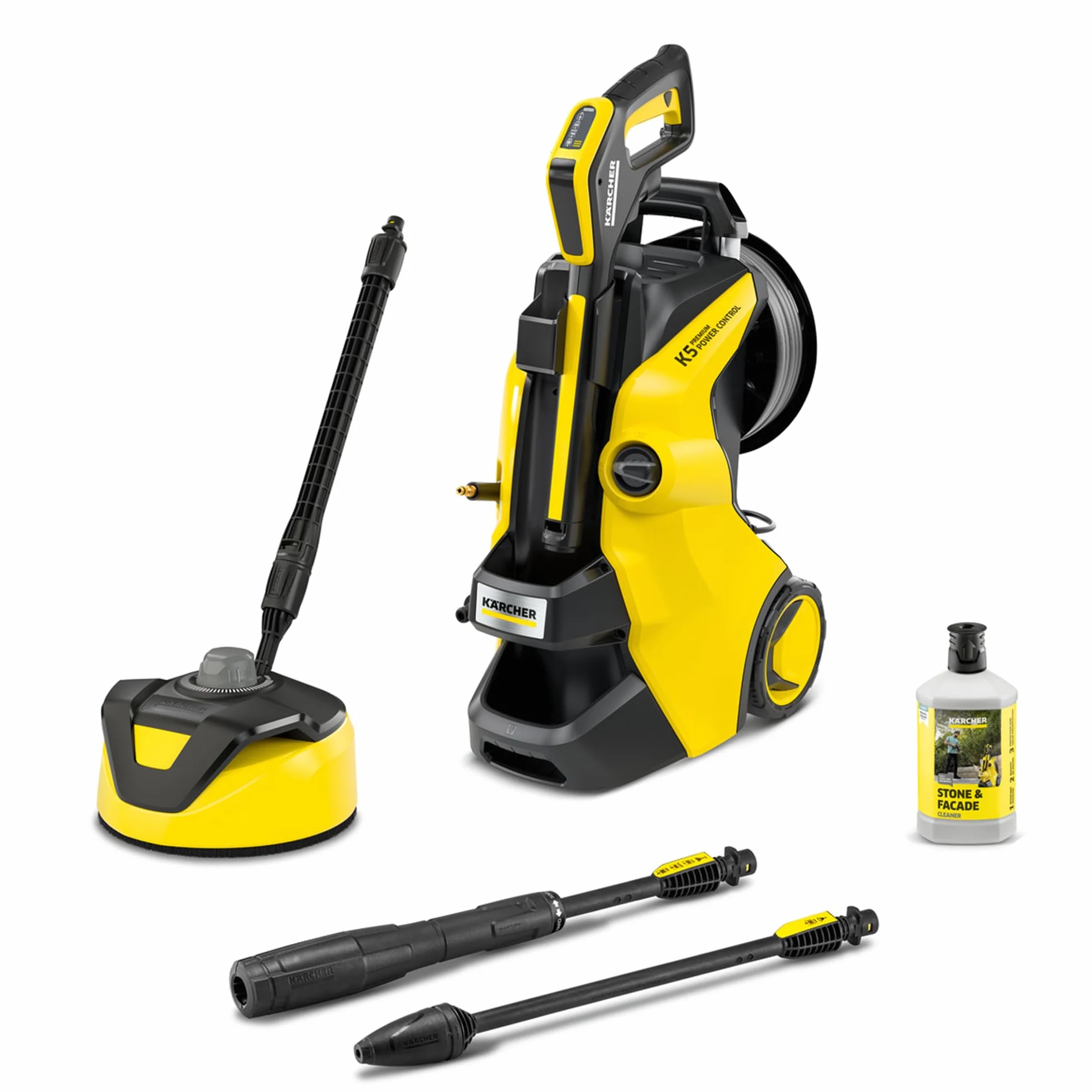 Kärcher Myjka ciśnieniowa K 5 Premium Power Control Flex Home, 145 bar, 500 l/h, powierzchnia: 40 m²/h, waga: 13,9 kg, pistolet ciśnieniowy, lanca rotacyjna, dysza strumieniowa, zestaw domowy