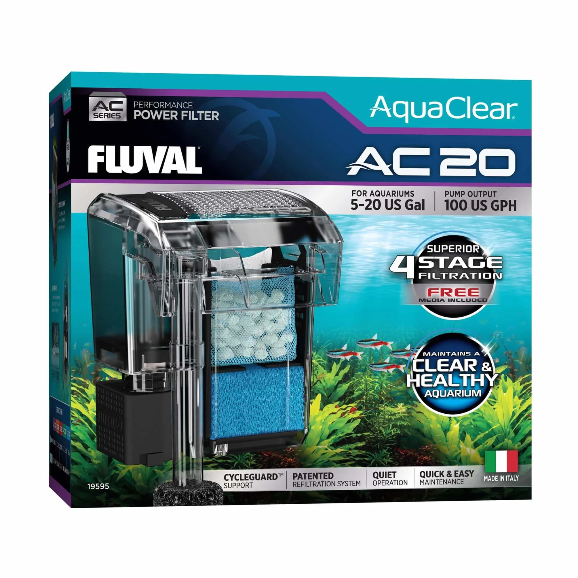 Fluval AquaClear AC20 Zestaw do konserwacji filtra do akwarium