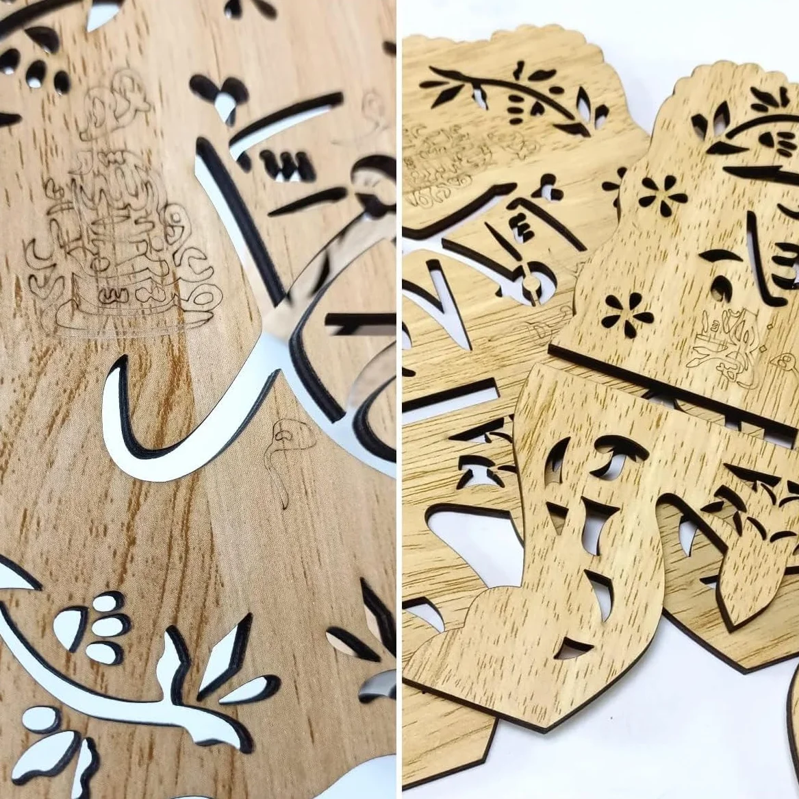 Koran, stojak na książki składany koran, składany stojak na książki Ramadan muzułmański stół do czytania, drewniany stojak na książki, Koran Ramadan