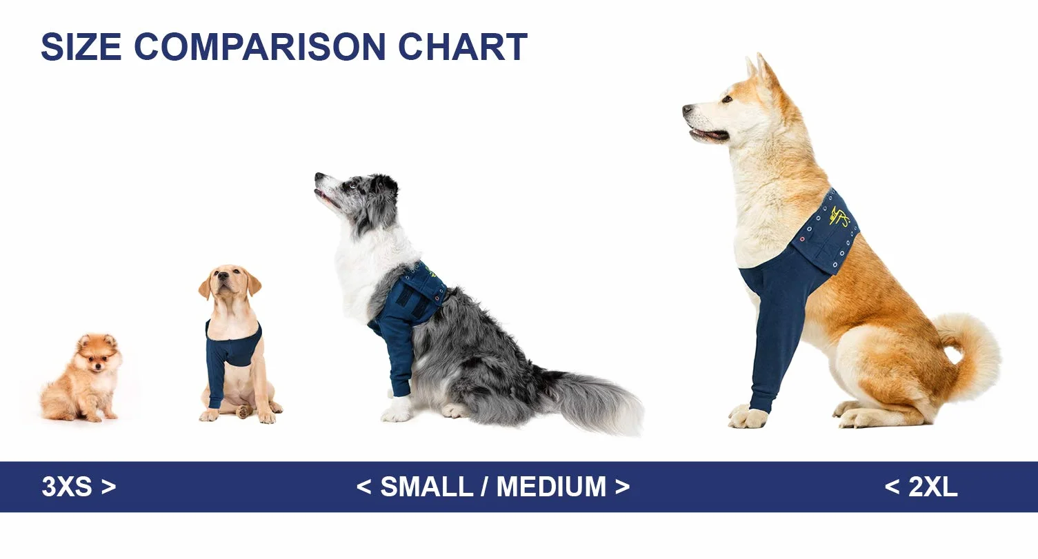 MPS Medical Pet Shirt Taz rękaw z przodu nogi dla psa XXX-Small