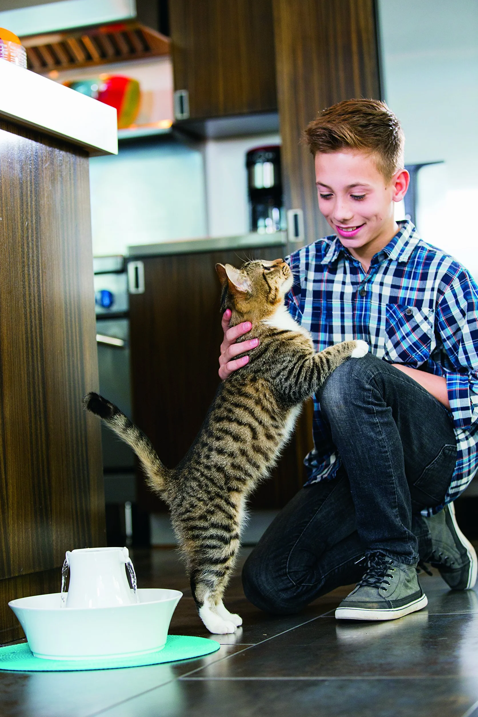 PetSafe Drinkwell Ceramiczna fontanna do picia Avalon 2 L biała