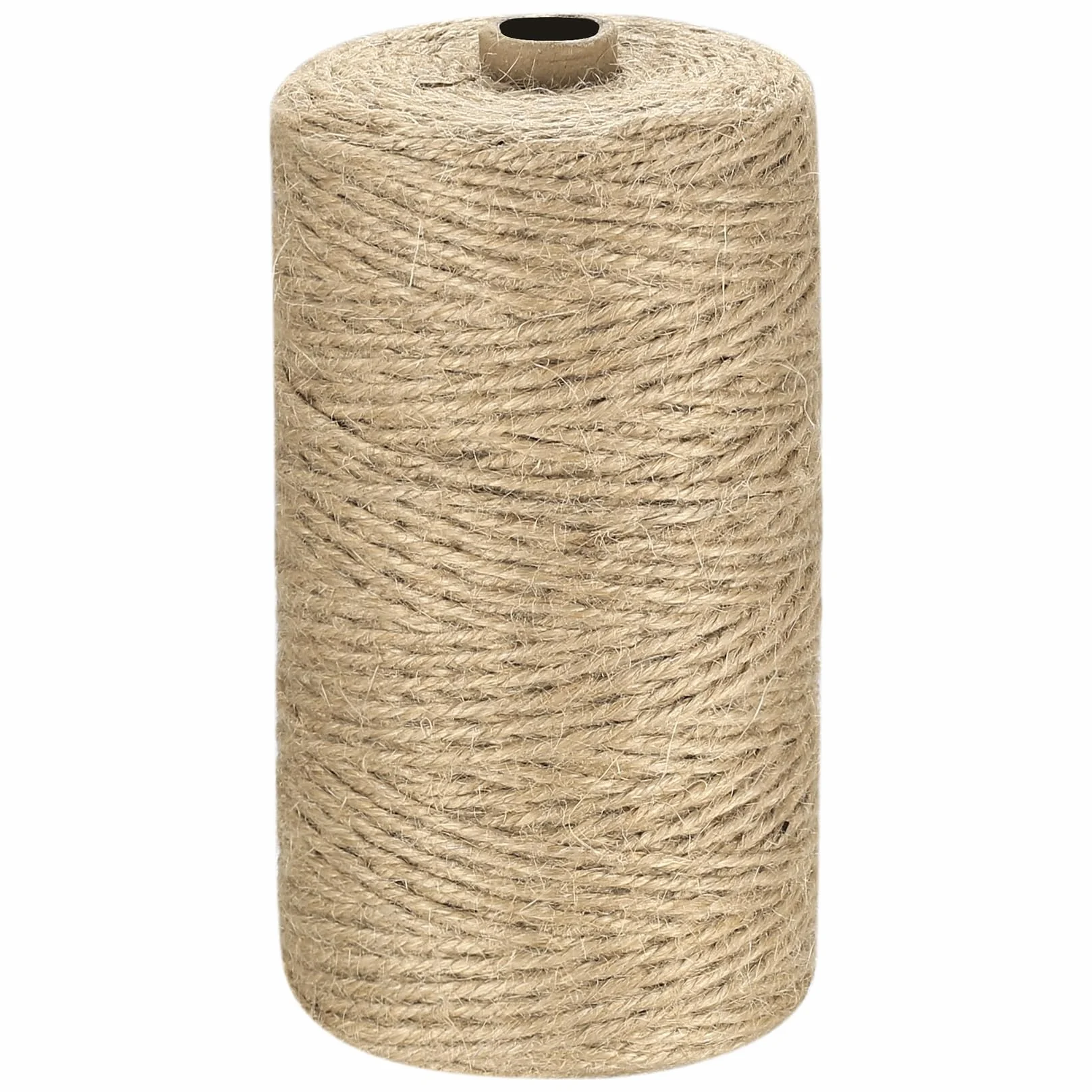Sznurek jutowy, naturalny sznurek jutowy, 2 mm x 200 m lina konopna sznurek, sznurek, do dekoracji, majsterkowania, ogrodnictwa