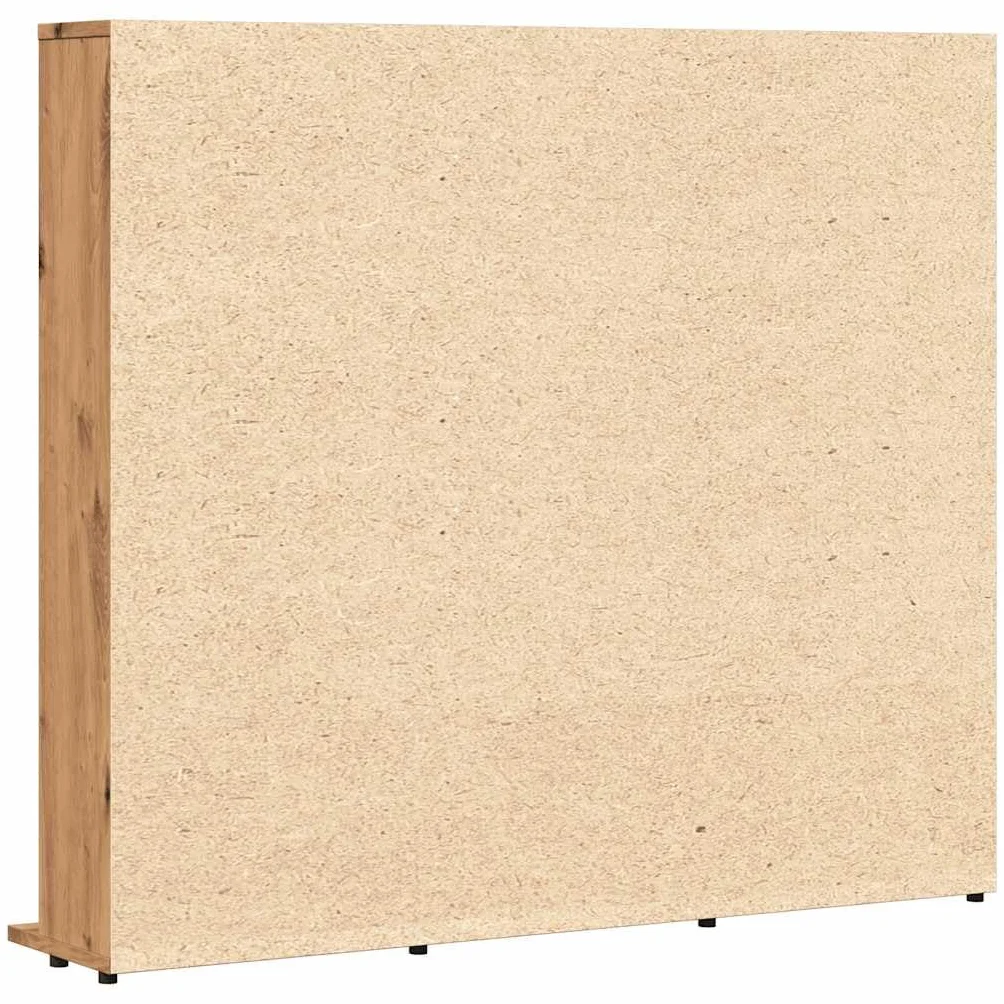 vidaXL Szafka na płyty CD, kolor dąb artisan, 100x23x89,5 cm, szafka na płyty CD, szafeczka, mebel, szafki na płyty CD, szafeczki, meble, regał