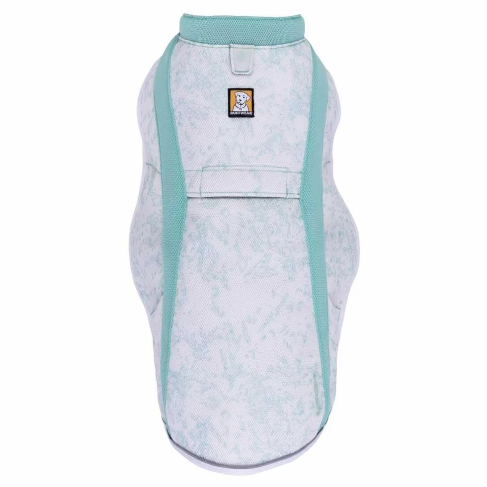 RUFFWEAR Bagienna kamizelka chłodząca, kurtka dla psa na gorącą pogodę, SPF 50+, maksymalne pokrycie, pokrowiec chłodzący z uprzężą / portalem smyczy, ochrona przed słońcem, aby utrzymać zwierzęta w