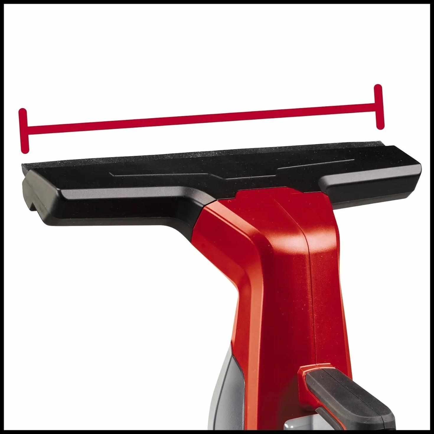 Einhell Akumulatorowa myjka do okien BRILLIANTO Power X-Change (18 V, dysza ssąca o długości 28 cm, czyszczenie bez smug, w tym butelka z rozpylaczem z ściereczką z mikrofibry, bez akumulatora)