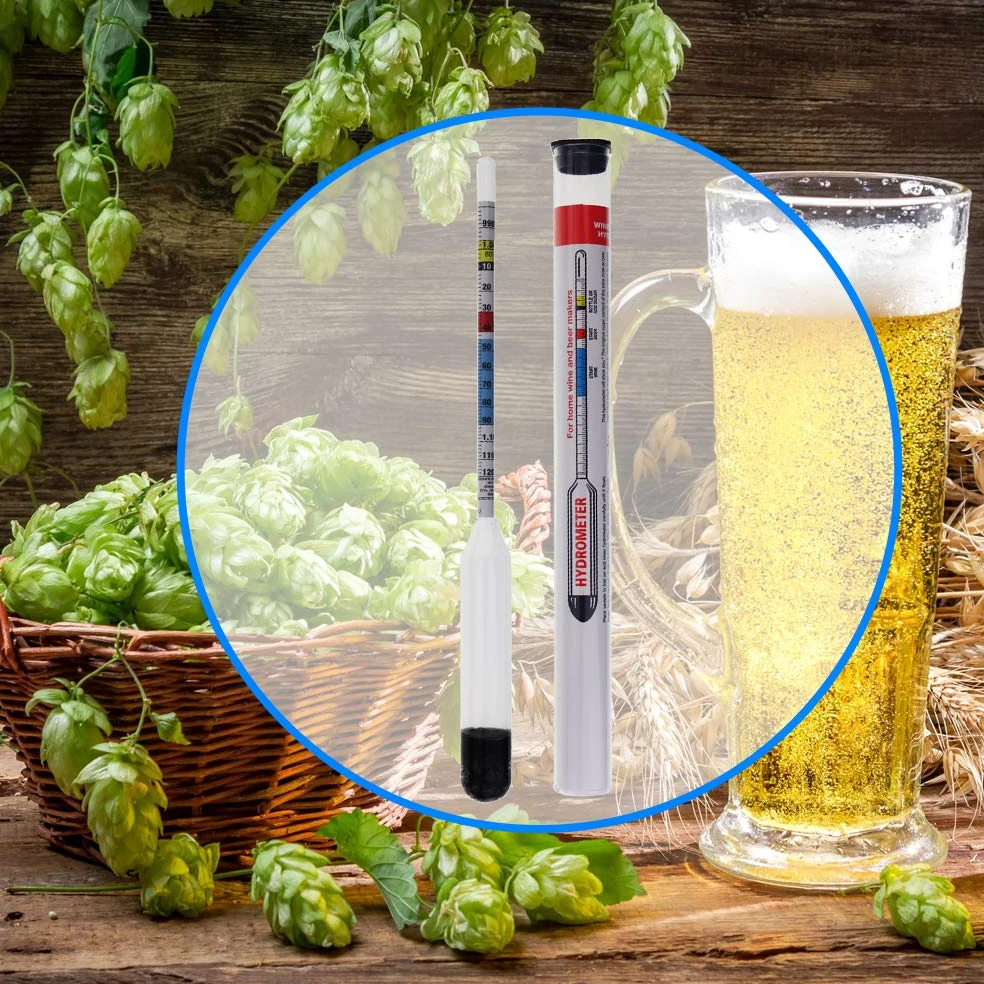 Hydrometr do domowego testowania warzenia podczas produkcji wina i piwa – niezbędny sprzęt do hydrometru do domowego warzenia
