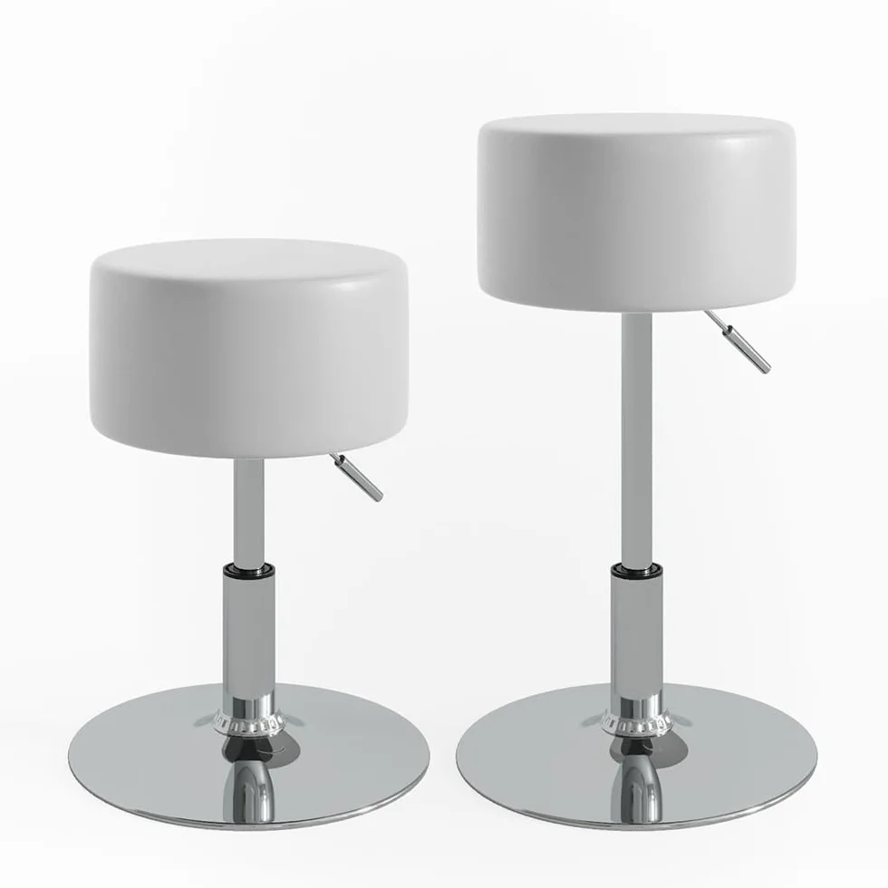 Vicco Stołek "Design", Biały, 33.5 x 67 cm do toaletki