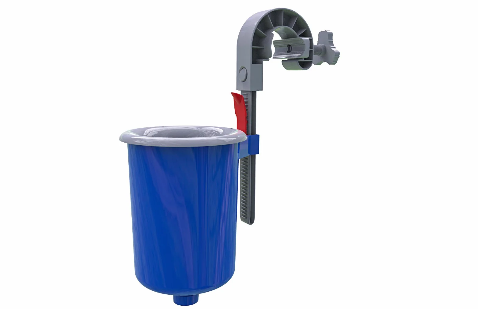 Marimex 10622005 uniwersalny wiszący basen skimmer niebieski, 18 x 19,5 x 36 cm