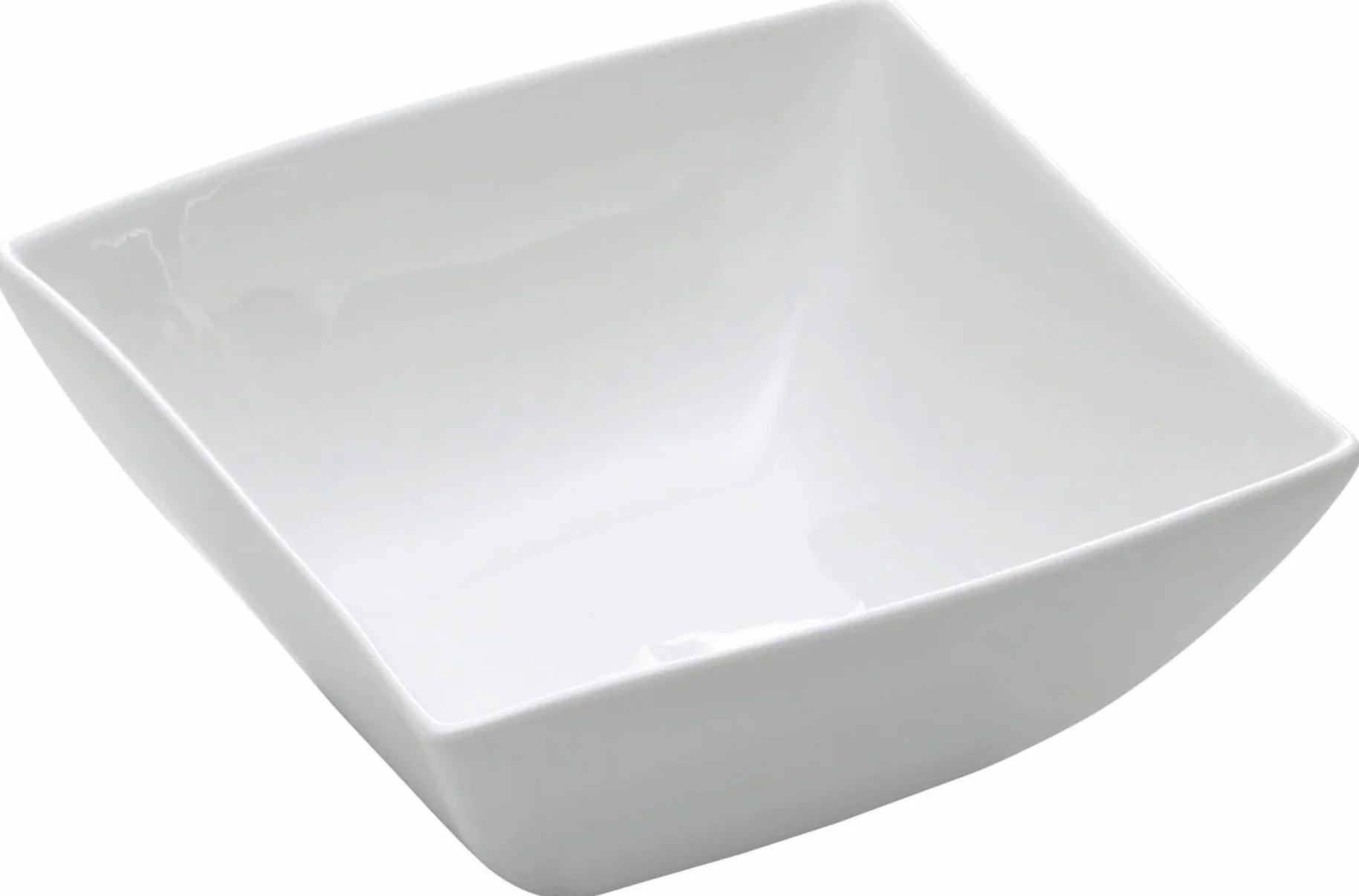 Maxwell & Williams East Meets West Square miska do zupy porcelana 18 cm biała