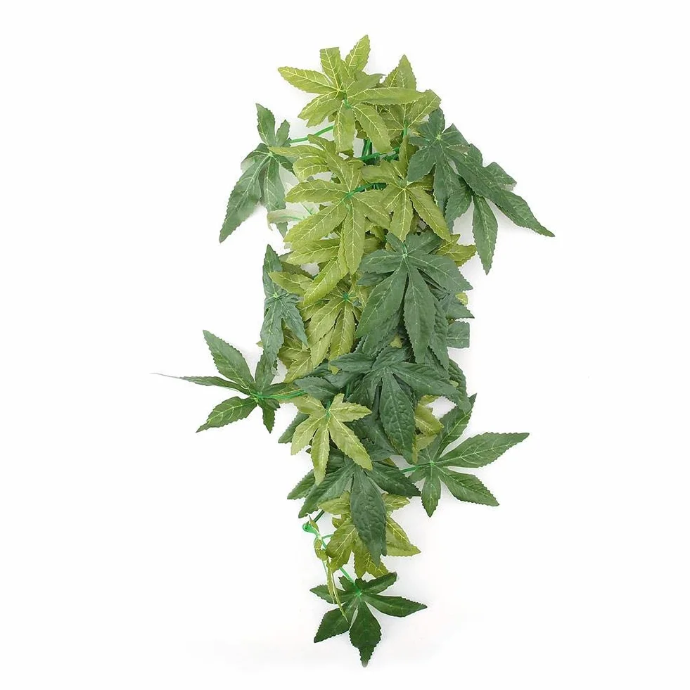 Sztuczne rośliny do akwarium z przyssawką, zielona trawa dekoracja do terrarium