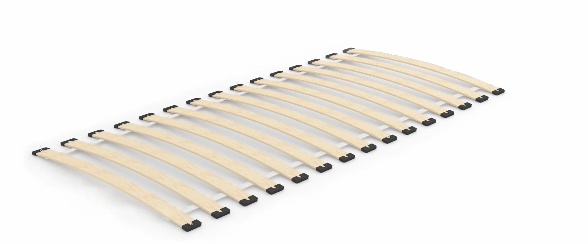 Stelaż wkład do łóżka pod materac 80 x 160 cm sprężynujący