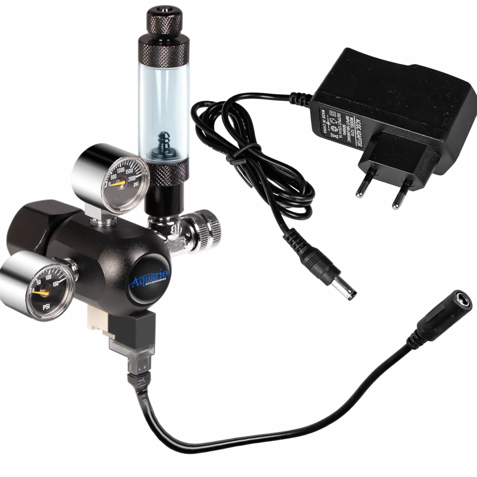 Aquario Professional 2.0 zestaw CO2 z elektrozaworem do akwarium