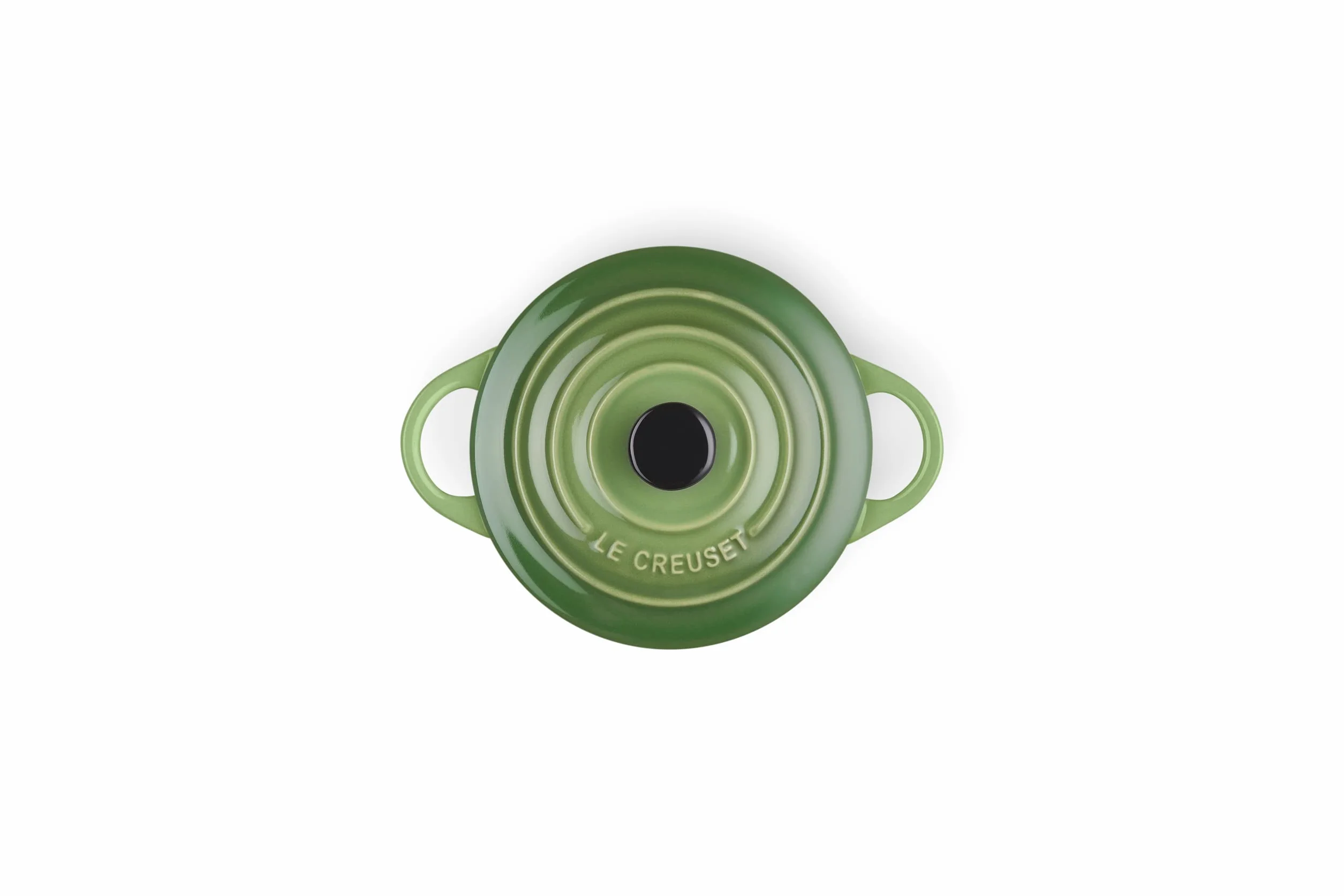 Le Creuset Mini-Cocotte Brytfanna do Pieczenia, Okrągła, 200 ml, 10 X 5 cm, Kamionka, Bambus, 71901104080100