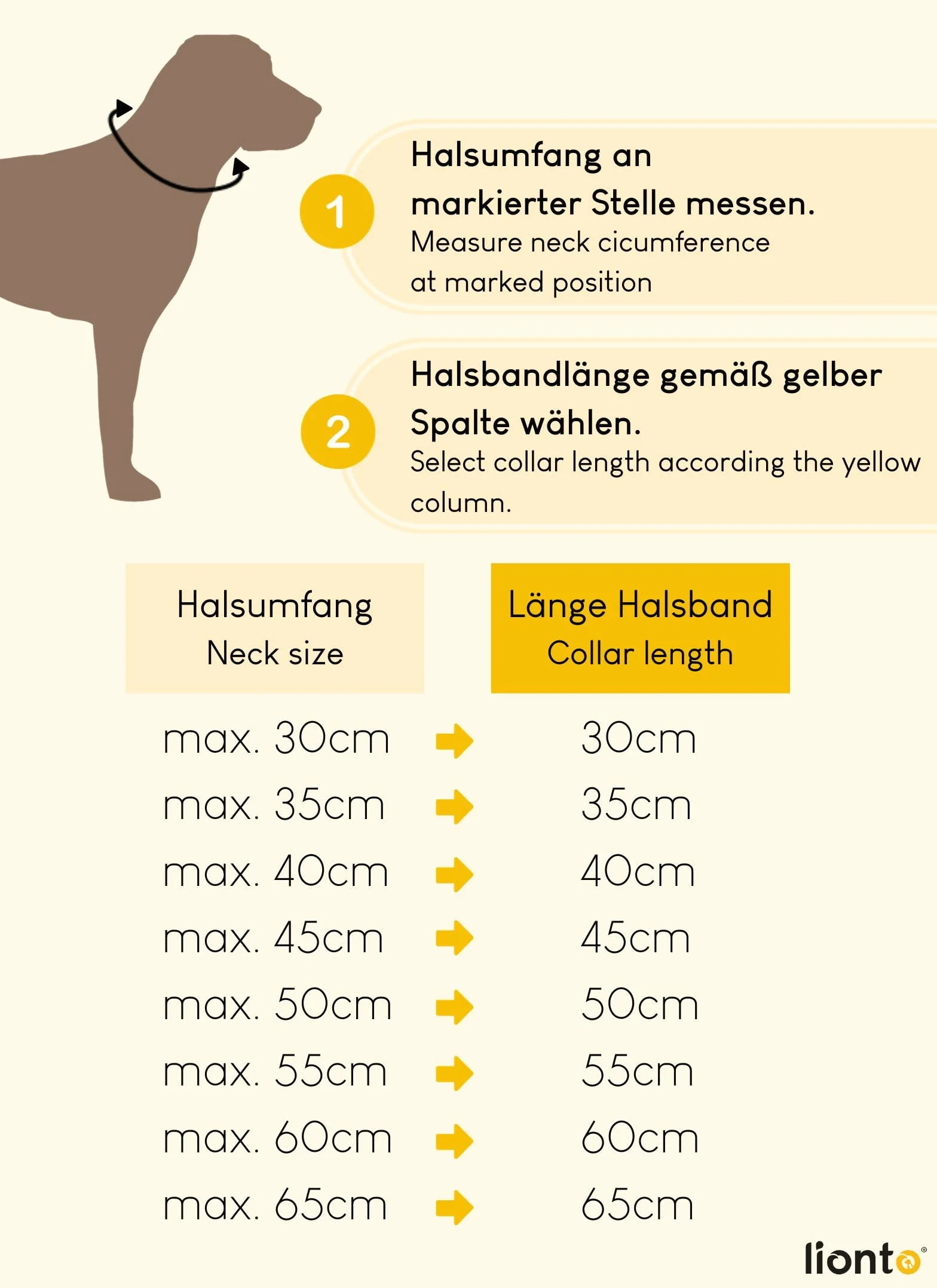 Obroża treningowa dla psa z wytrzymałego nylonu 45 cm, czarna