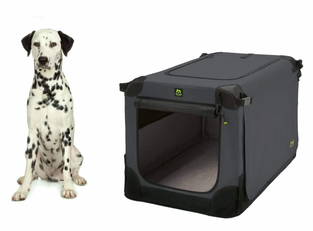 Maelson Soft Kennel składana skrzynia dla psa antracytowa L 92 x 64 x 64 cm