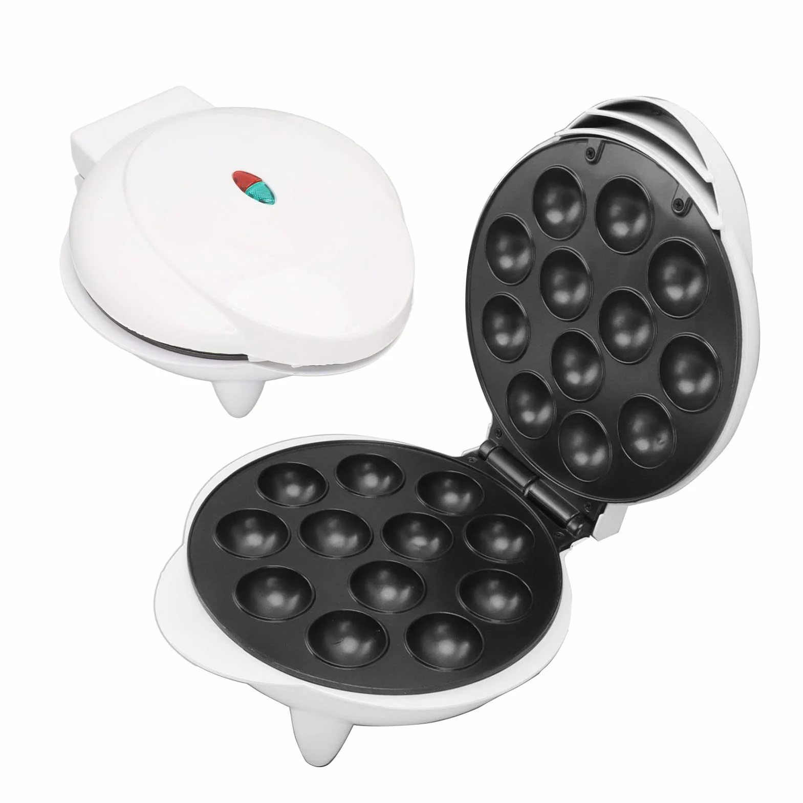 Pssopp Mini Treat Maker Cake Pop Maker Donut Maker wielofunkcyjna 12 ciastek Mini Cupcake