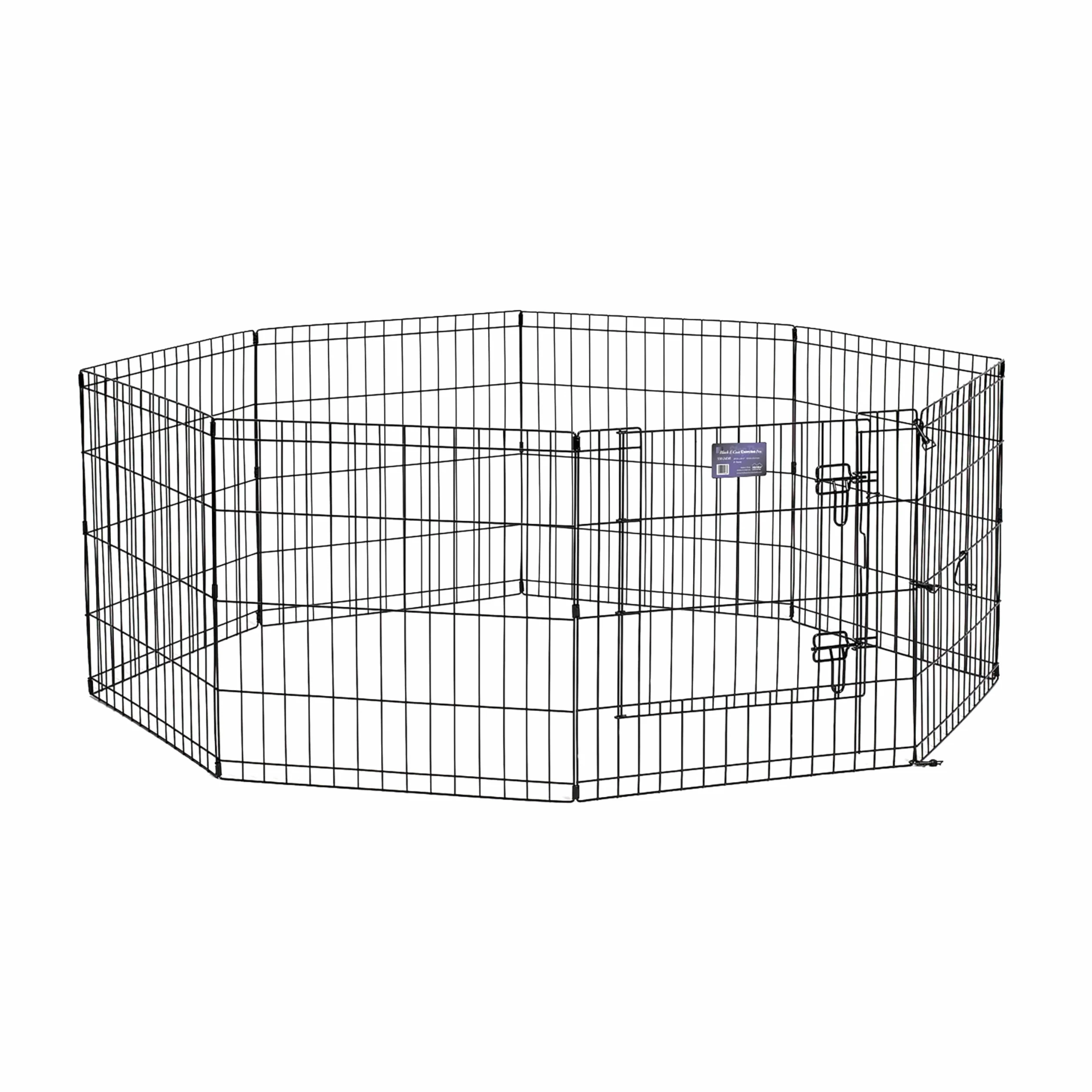 MidWest Homes for Pets kojec dla psów 60,96 cm x 60,96 cm czarny E-Coated 550-24DR