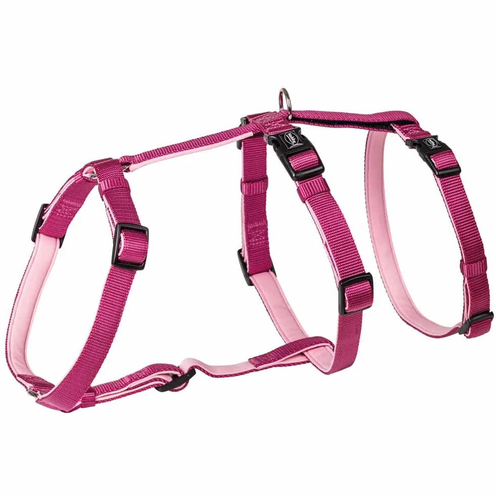 Nobby Uprząż bezpieczeństwa Turva malinowa 24-34 cm 30-40 cm 10 mm
