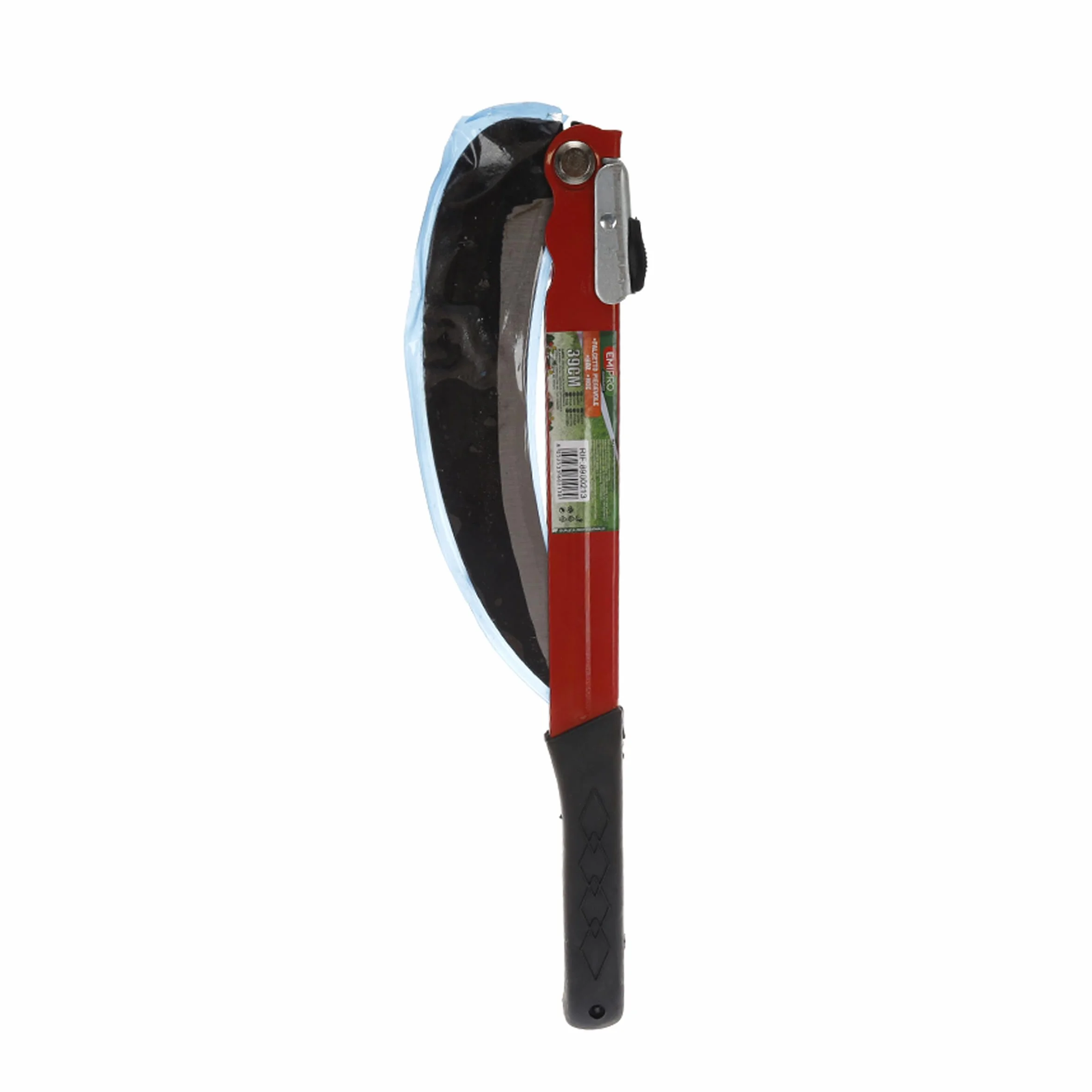 Składana kosa 39 cm ostrze 24 cm, wysokie ogrodnictwo uniwersalne, sierp chwastów do pielenia, sierp bezpieczeństwa przenośne narzędzia awaryjne
