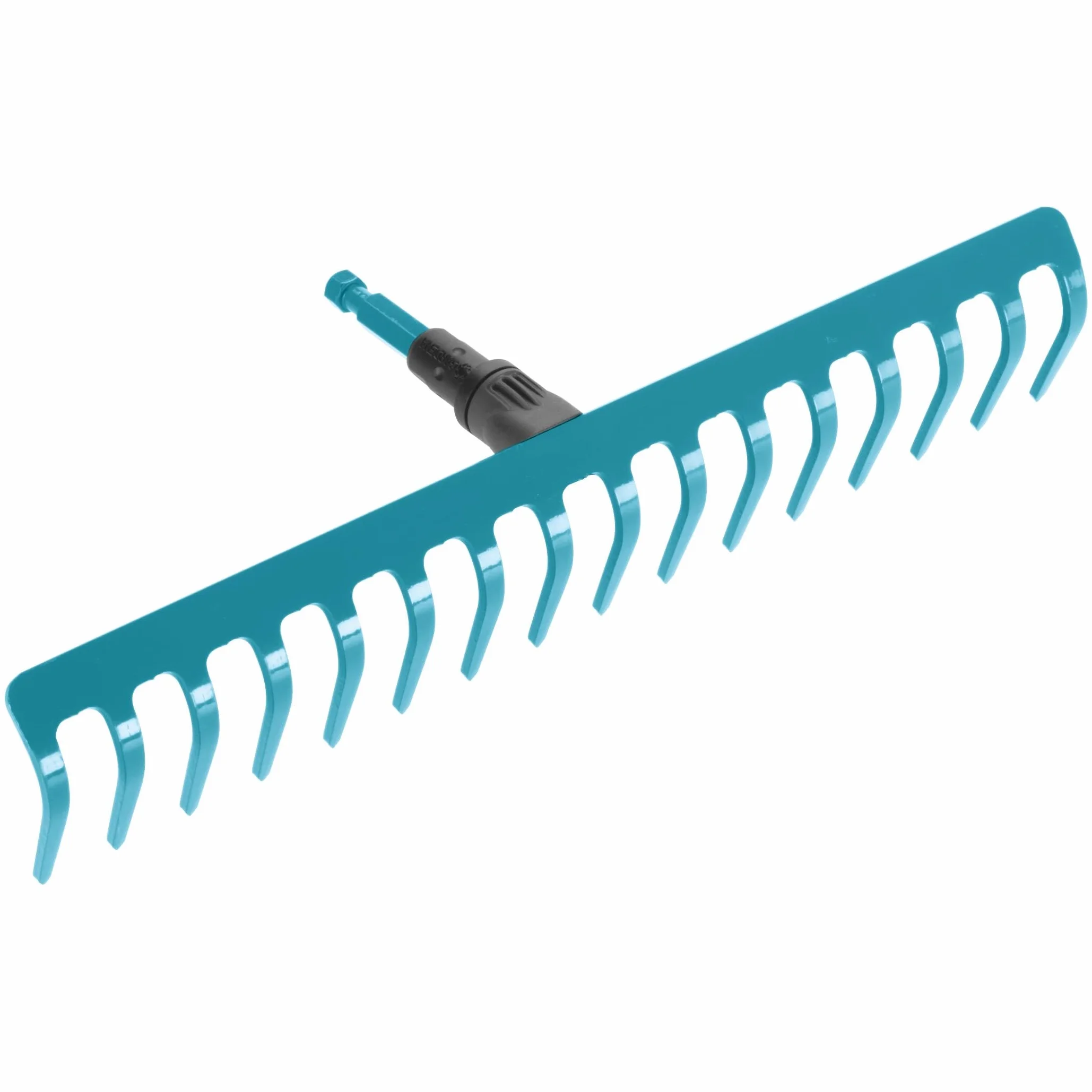 Gardena combisystem grabie: szerokie grabie z 16 zębami, idealne narzędzie ogrodnicze do zgrabiania, usuwania chwastów i uprawy gleby, szer. robocza 41 cm, pasują do wszystkich trzonków cs (3179-20)