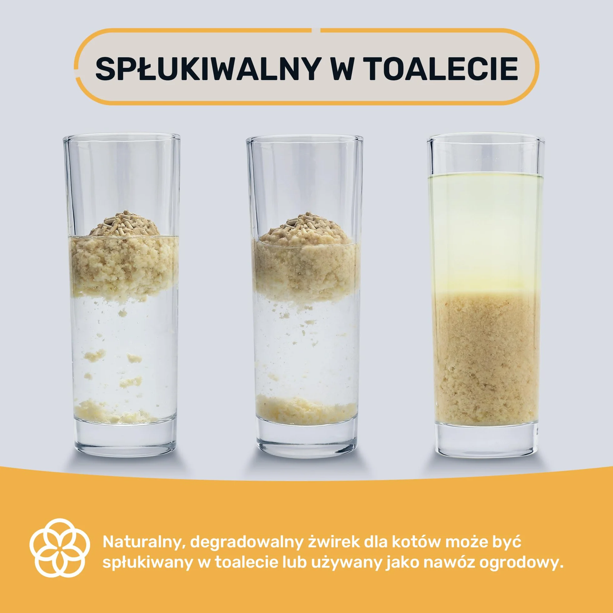 FUKUMARU Tofu żwirek dla kotów, 10,8 kg, mieszany pellet kukurydziany, bezpyłowy i lekko grudkowaty, kontrola zapachu, nadaje się do mycia w zmywarce, niewielkie pozostałości