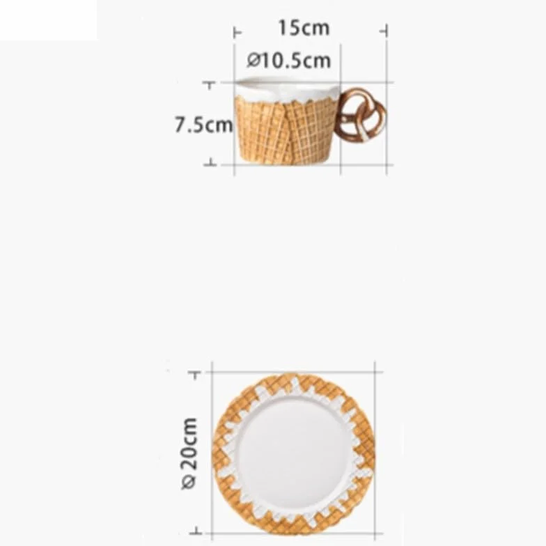 Duże ceramiczne kubki do kawy, Porcelanowy kubek do kawy, ciastek, ceramiczny, zestaw napojów 301-400 ml(Mug-a1)