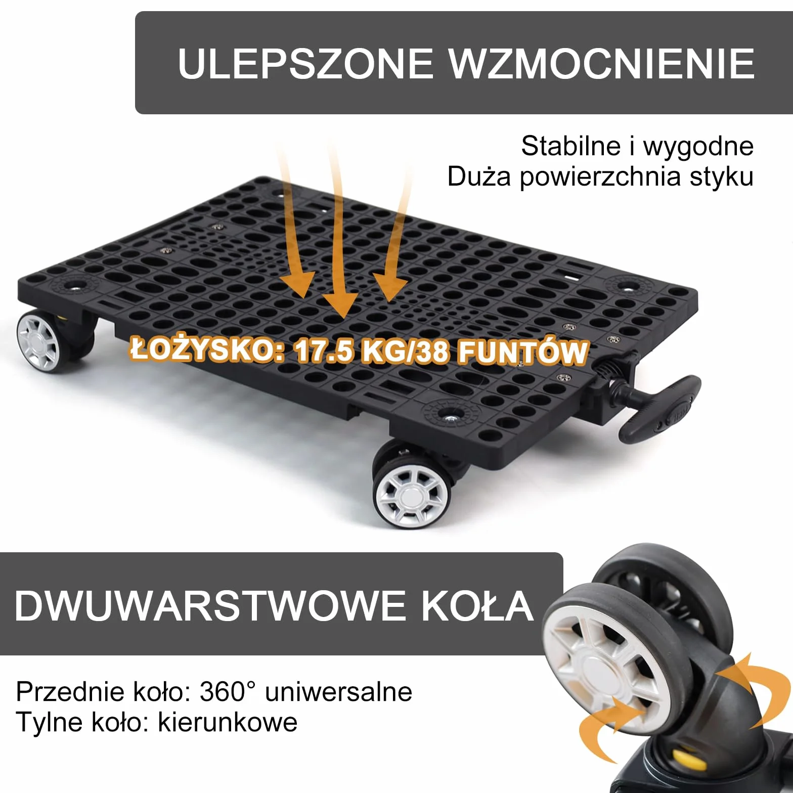 Transporter dla kota na Kółkach Torba Transportowa dla 2 koty