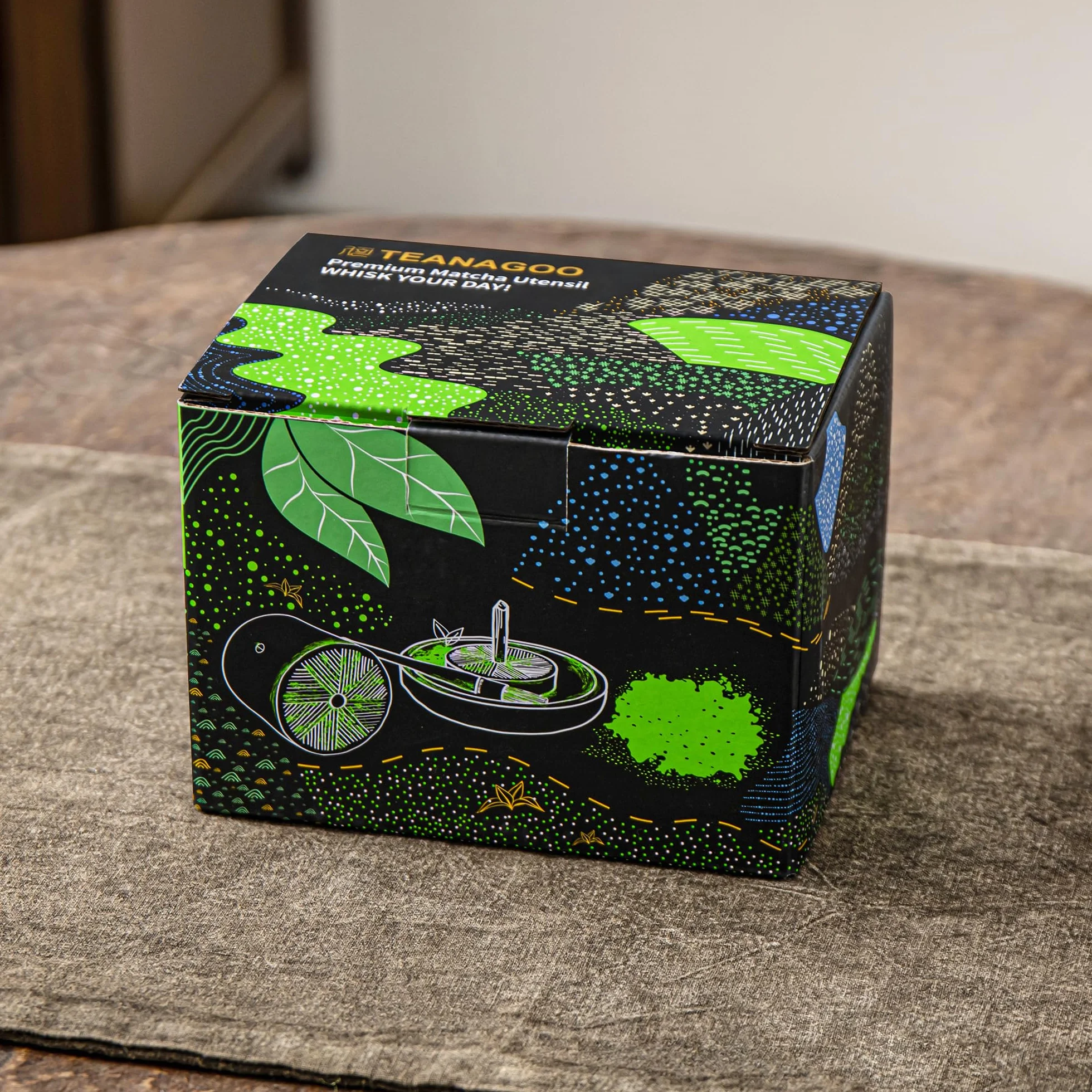 TEANAGOO Ceramic Matcha Jar | Przenośny pojemnik 2,8 uncji / 82,8 ml zapewniającą świeżość, idealny na 18 g proszku Matcha, przyjazny w podróży i kompaktowy design, X3, Lt.grey