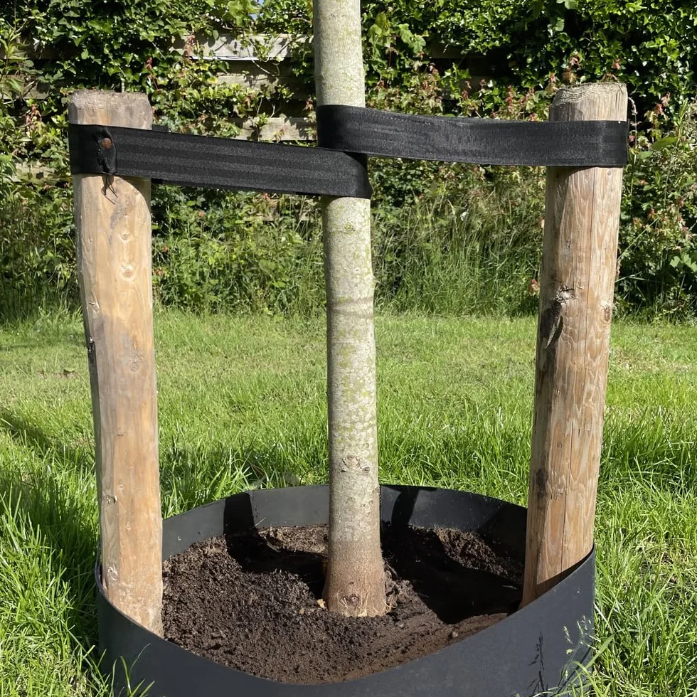 Taśma ogrodowa do wiązania drzew i krzewów, materiał do mocowania roślin 40mm/40m