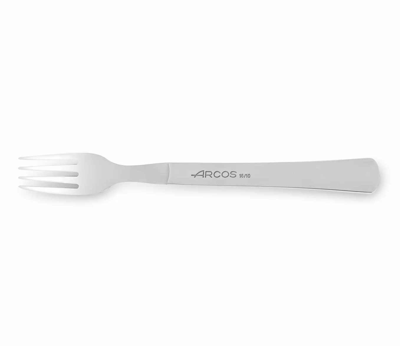 Arcos Table nóż – widelec do steków widelec stołowy – monoblock z jednego kawałka stali nierdzewnej 18/10 i 200 mm – kolor srebrny