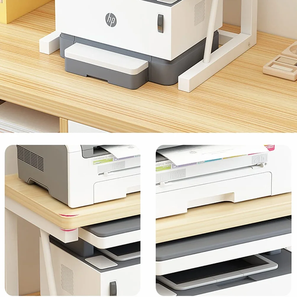 Drukarka Szafka Półka na drukarkę Stojak Kuchenny Stojak Biurko Półka z Szafką Do Przechowywania Biuro Home Desktop Desktop Stop Office Organizacja Stojak im