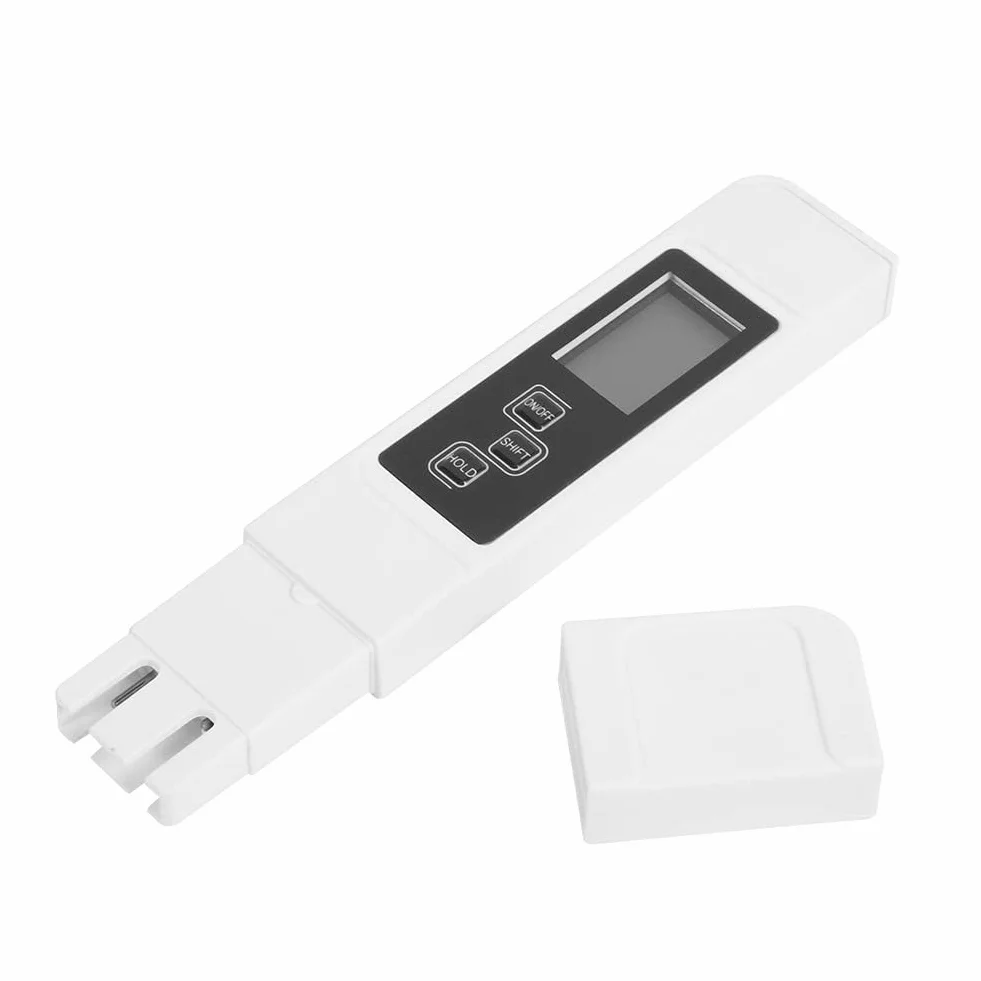 Cyfrowy tester jakości wody 3 w 1 LCD Tester wody z TDS EC i miernikiem temperatury Urządzenie do testowania wody z wyświetlaczem LED do wody pitnej Akwaria Baseny Hydroponika