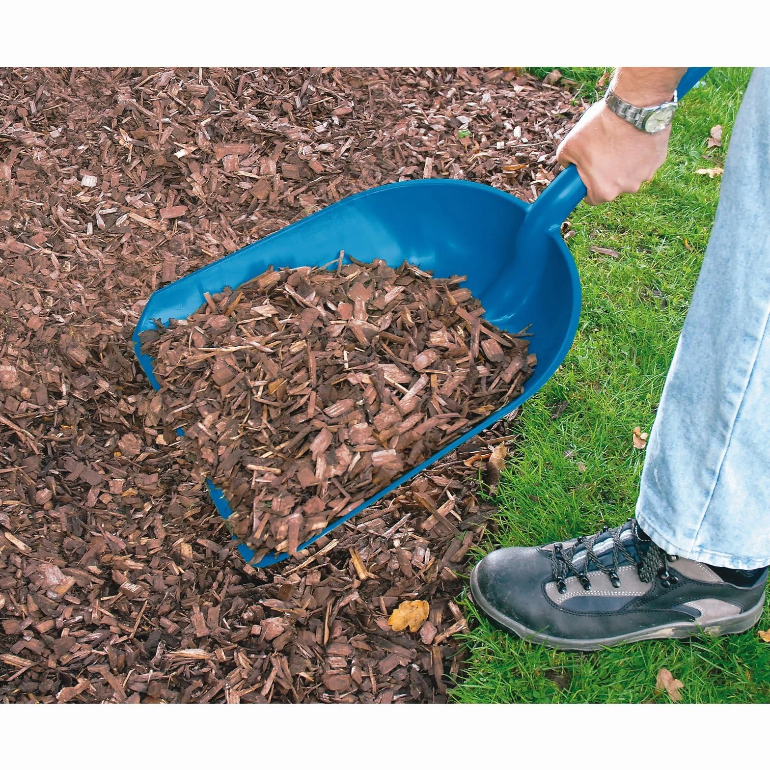 Draper Expert 1150 x 345 mm wielofunkcyjna łopatka | wytrzymałe plastikowe narzędzie ręczne | wielofunkcyjna łopata ogrodnicza z polipropylenu | uchwyt Y-dee | 19174