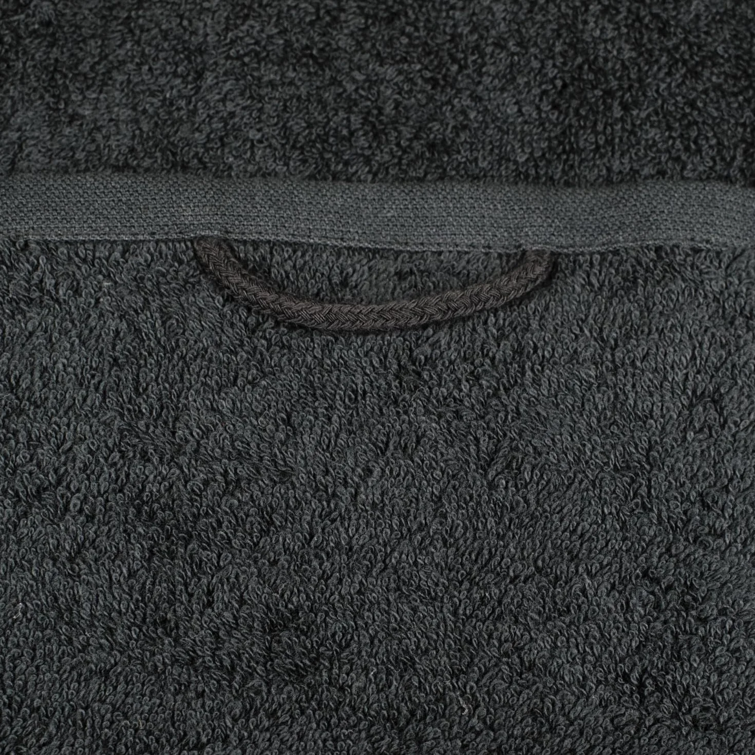 Delindo Lifestyle Ręcznik do sauny Wellness, czarno-czerwony, XXL frotte ręcznik do sauny dla kobiet i mężczyzn, 550 g/m², bawełna, rozmiar 80 x 200 cm