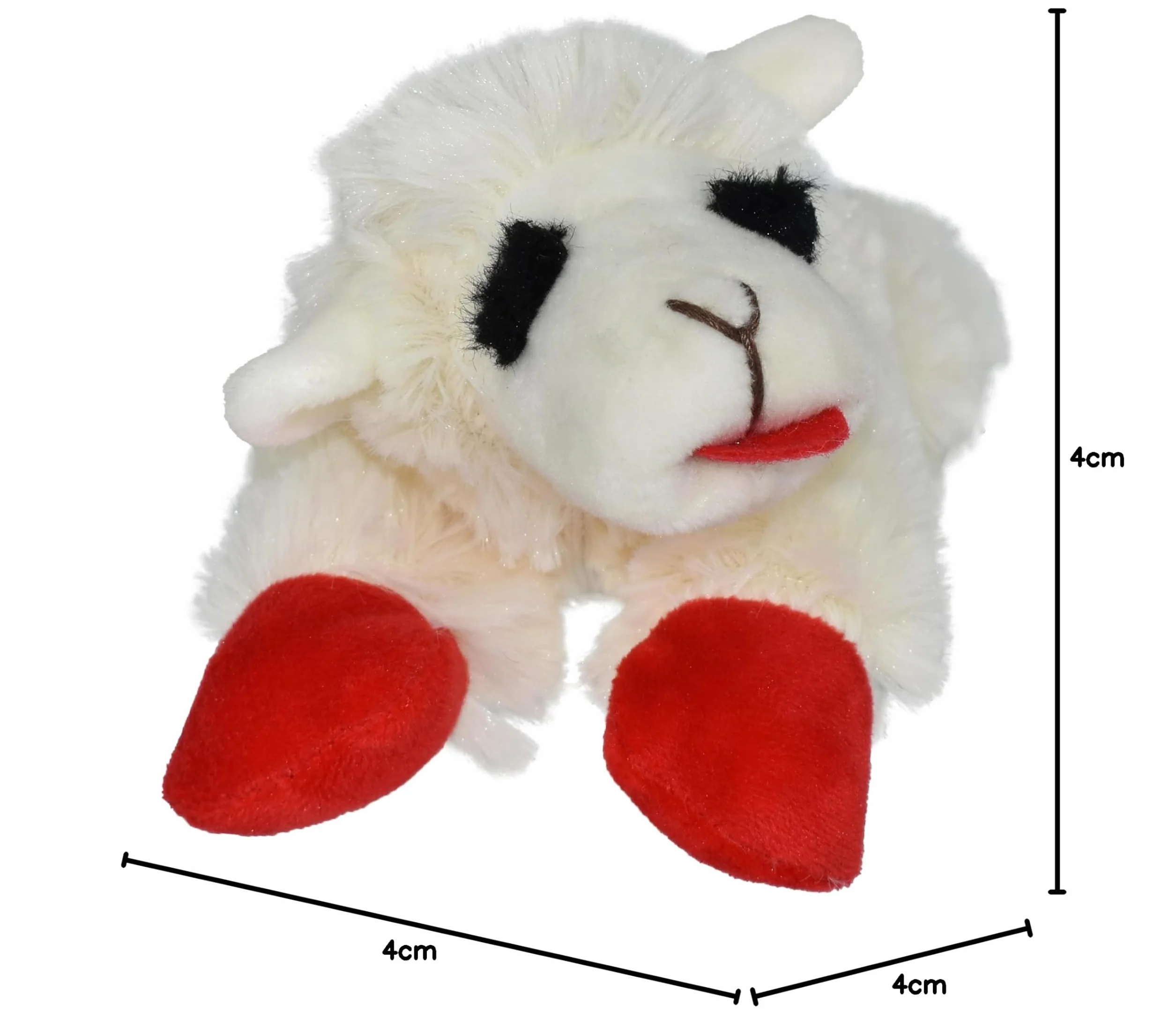 Multipet zabawka Kotlet jagnięcy 17 cm