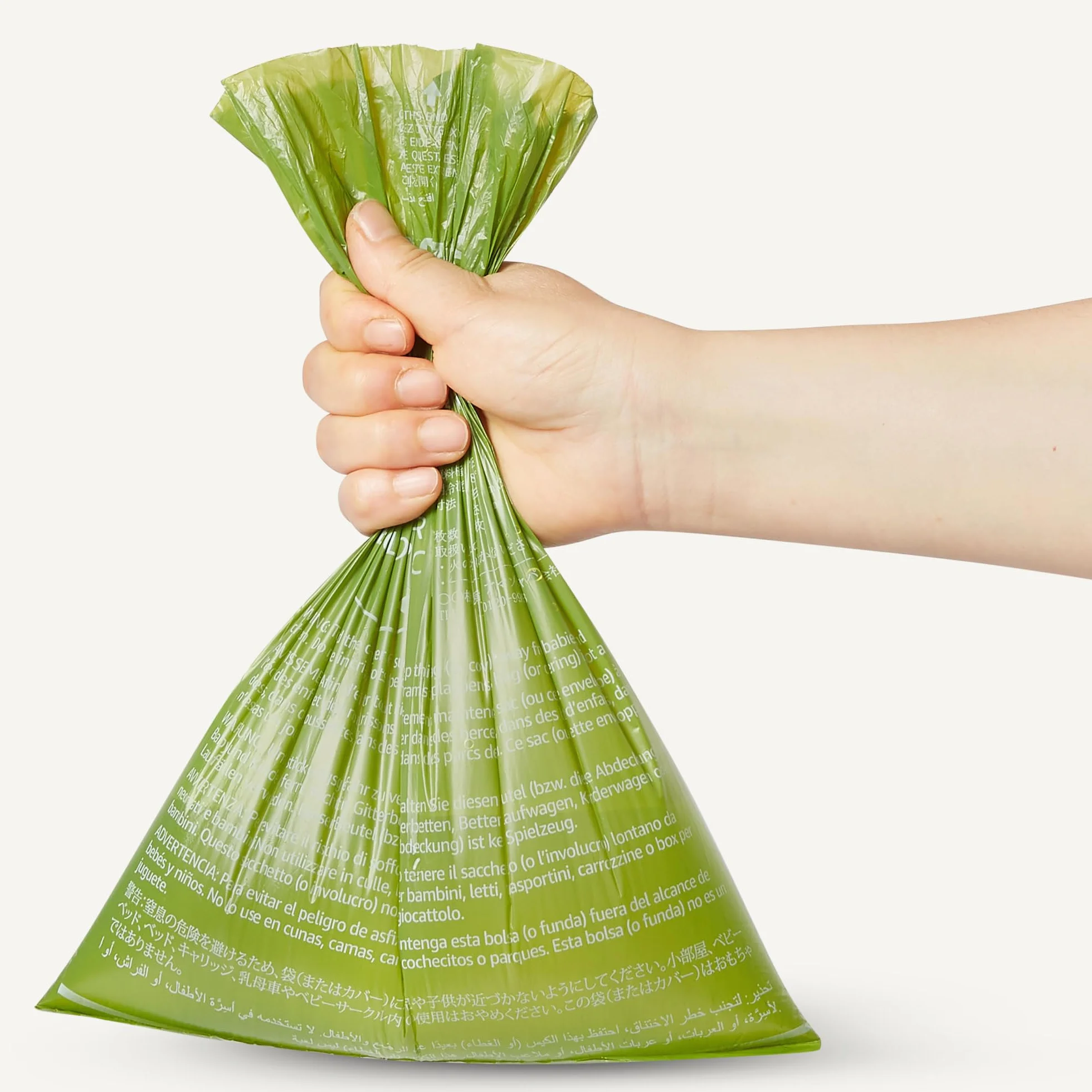 Amazon Basics Worki na odchody psa z recyklingu, bezzapachowe, 900 sztuk